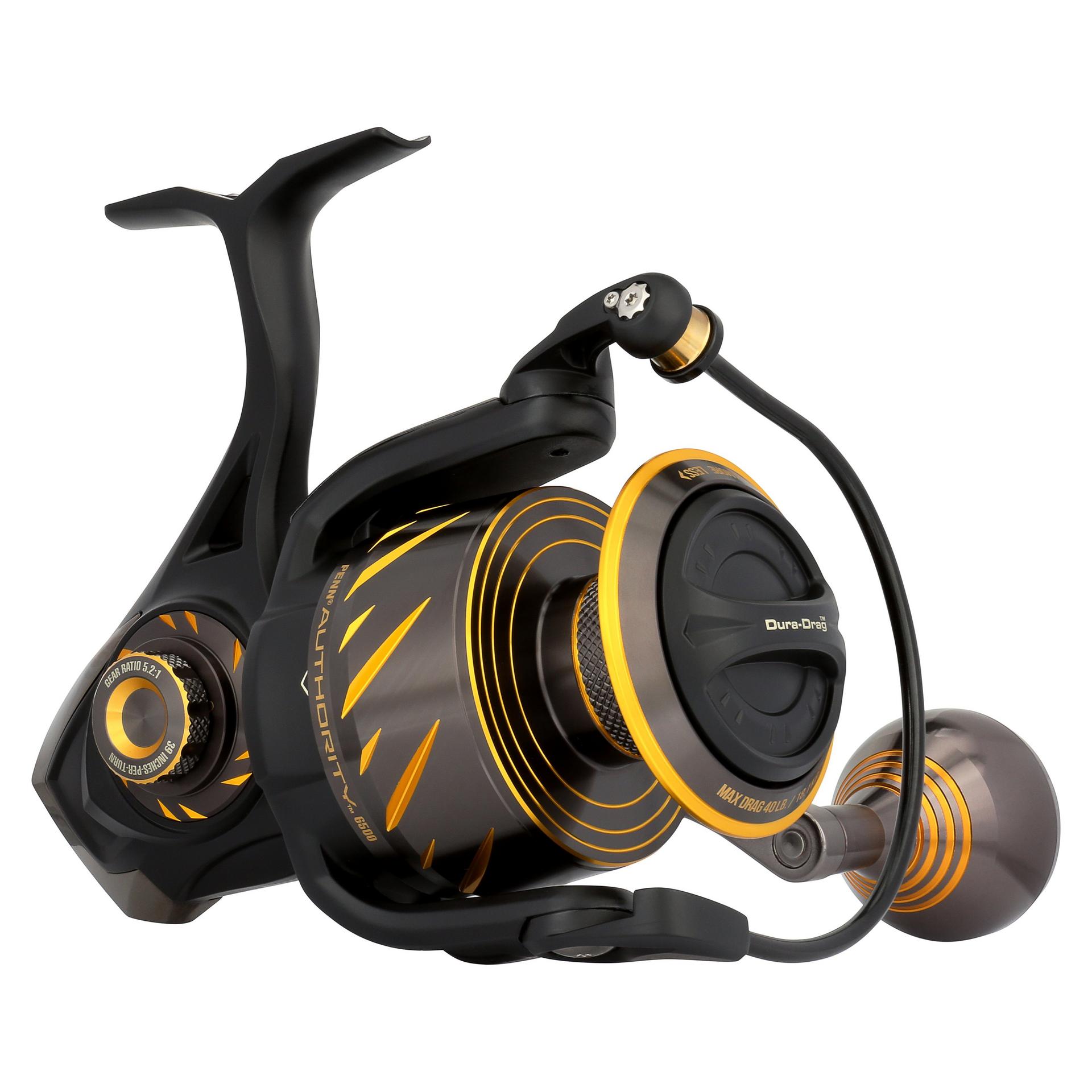 Authority® Spinning Reel - High Performance Saltwater Fishing Reel with Smooth Drag System | Perfect for Surf Fishing, Pier Fishing, and Offshore Angling