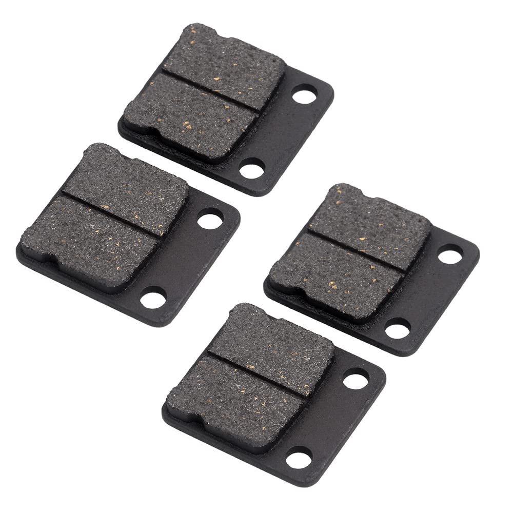Baceyong 4Pcs Dirt Bike Brake Pads - High Performance Black Brake Pads for ATV, Dirt Bike, Pit Bike, Quad Bike & Off-Road Motorcycles | Perfect for Trail Riding, Motocross & Off-Road Adventures