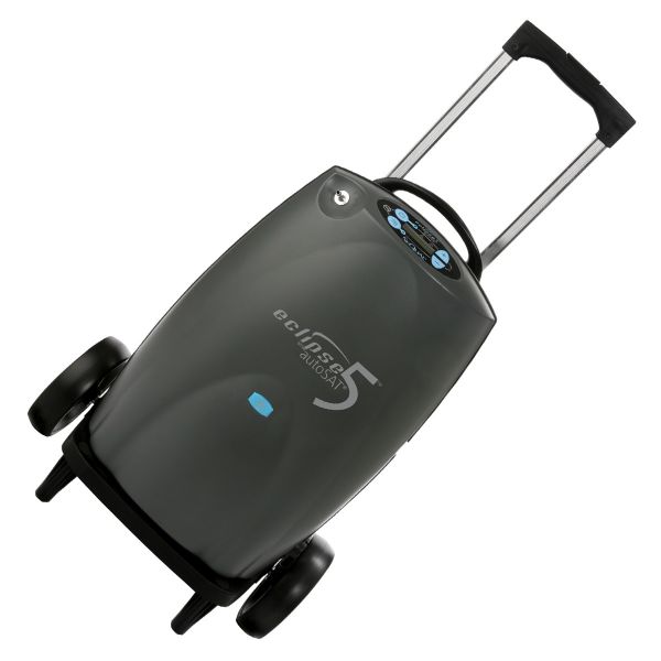 Caire Eclipse 5 Portable Oxygen Concentrator - Lightweight & Quiet O2 Machine for Travel & Home Use | Perfect for COPD Patients & Active Lifestyles