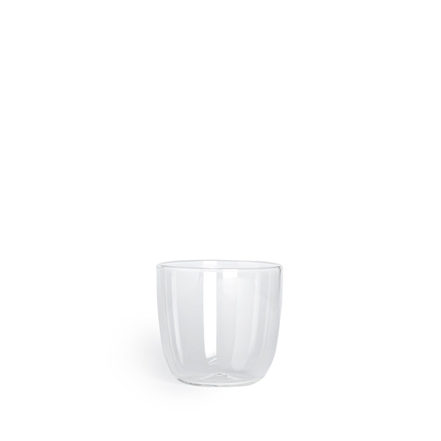 Tuccio Clear Glass Tumbler Set of 2 - 16oz Insulated Drinking Cups for Hot & Cold Beverages - Perfect for Coffee, Tea, Smoothies at Home, Office or Travel