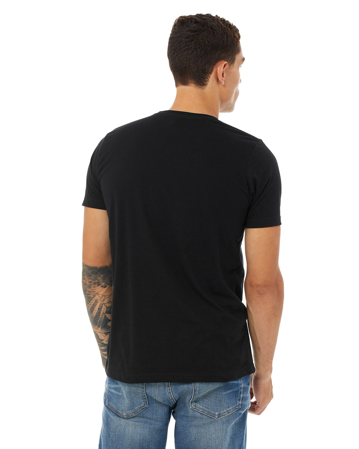 Bella + Canvas 3650 Unisex Poly Cotton Short Sleeve T-Shirt | Soft Comfort Fit Crew Neck Tee for Men & Women | Perfect for Casual Wear, Screen Printing, and Everyday Outfits