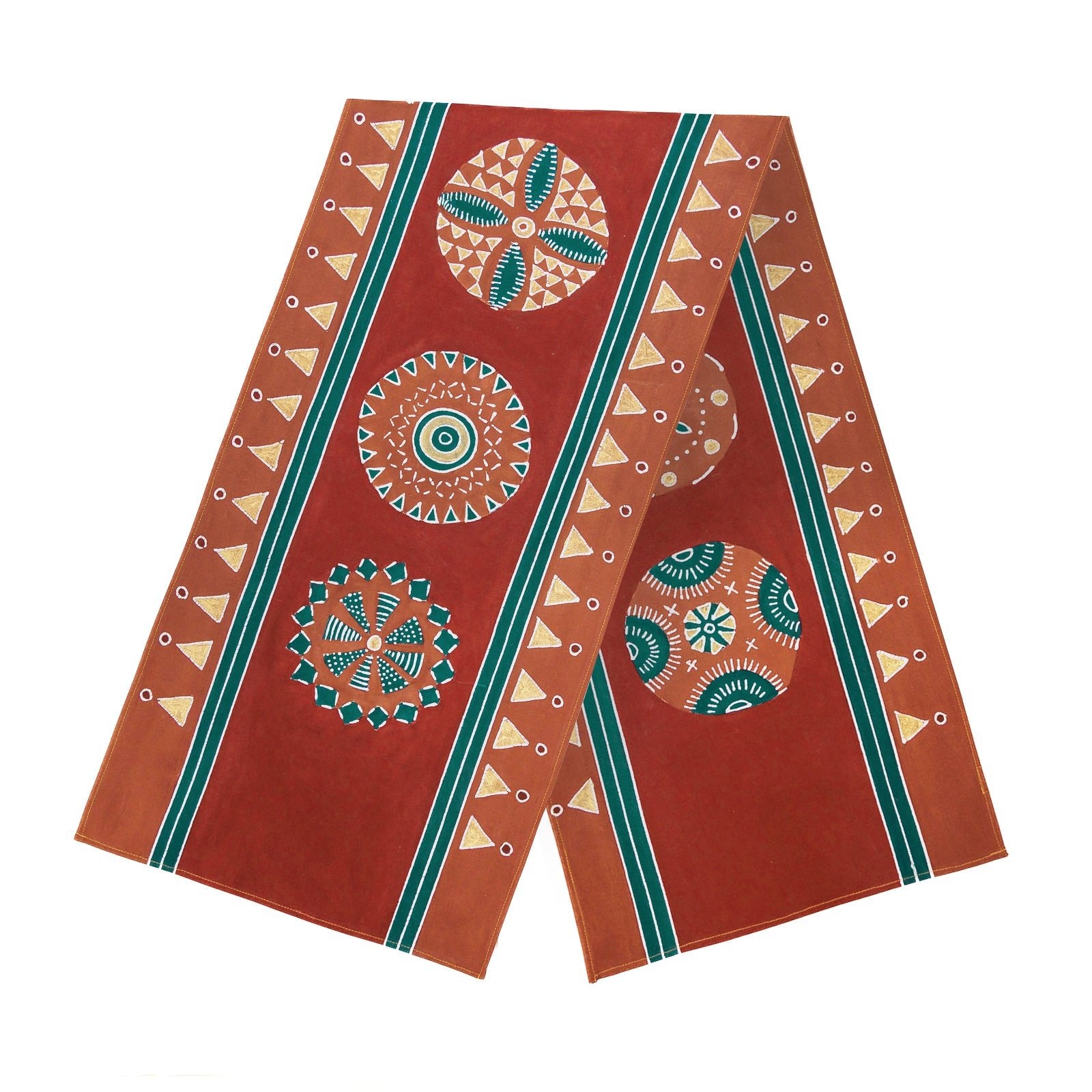 Kuosi Moto Table Runner - Elegant Dining Table Decor for Weddings, Parties & Holidays | Washable Polyester Fabric Runner for Home & Restaurant Decorations