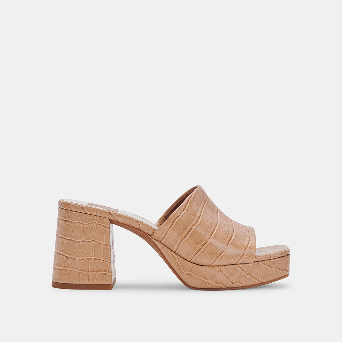 MARSHA HEELS CAFE EMBOSSED STELLA Women's High Heels - Stylish & Comfortable Dress Shoes for Parties, Weddings & Night Out