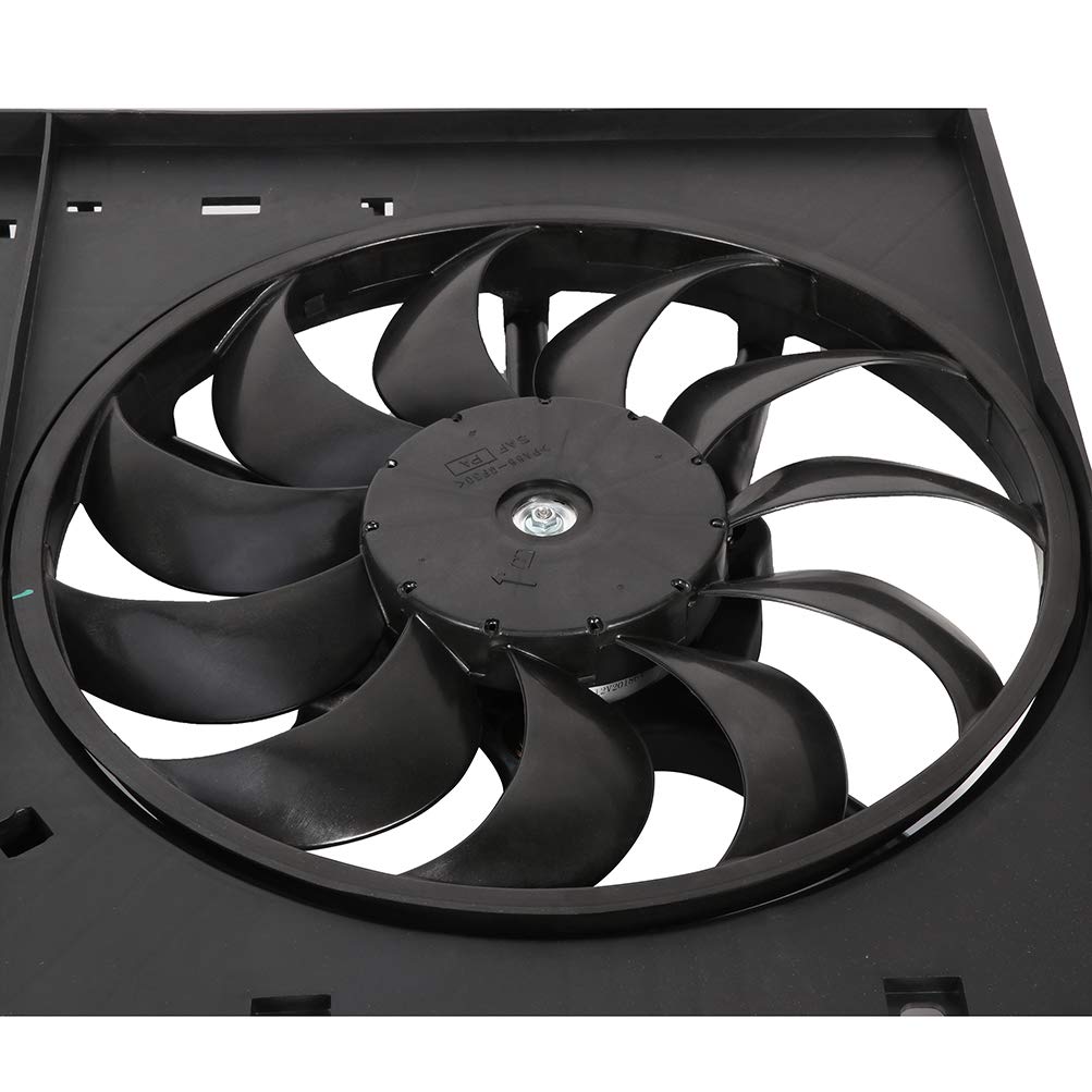 SCITOO Radiator Cooling Fan Replacement for 2008-2015 Nissan Rogue & Rogue Select - High Performance Engine Cooling System Part - Perfect for Summer Driving & Heavy Traffic Conditions