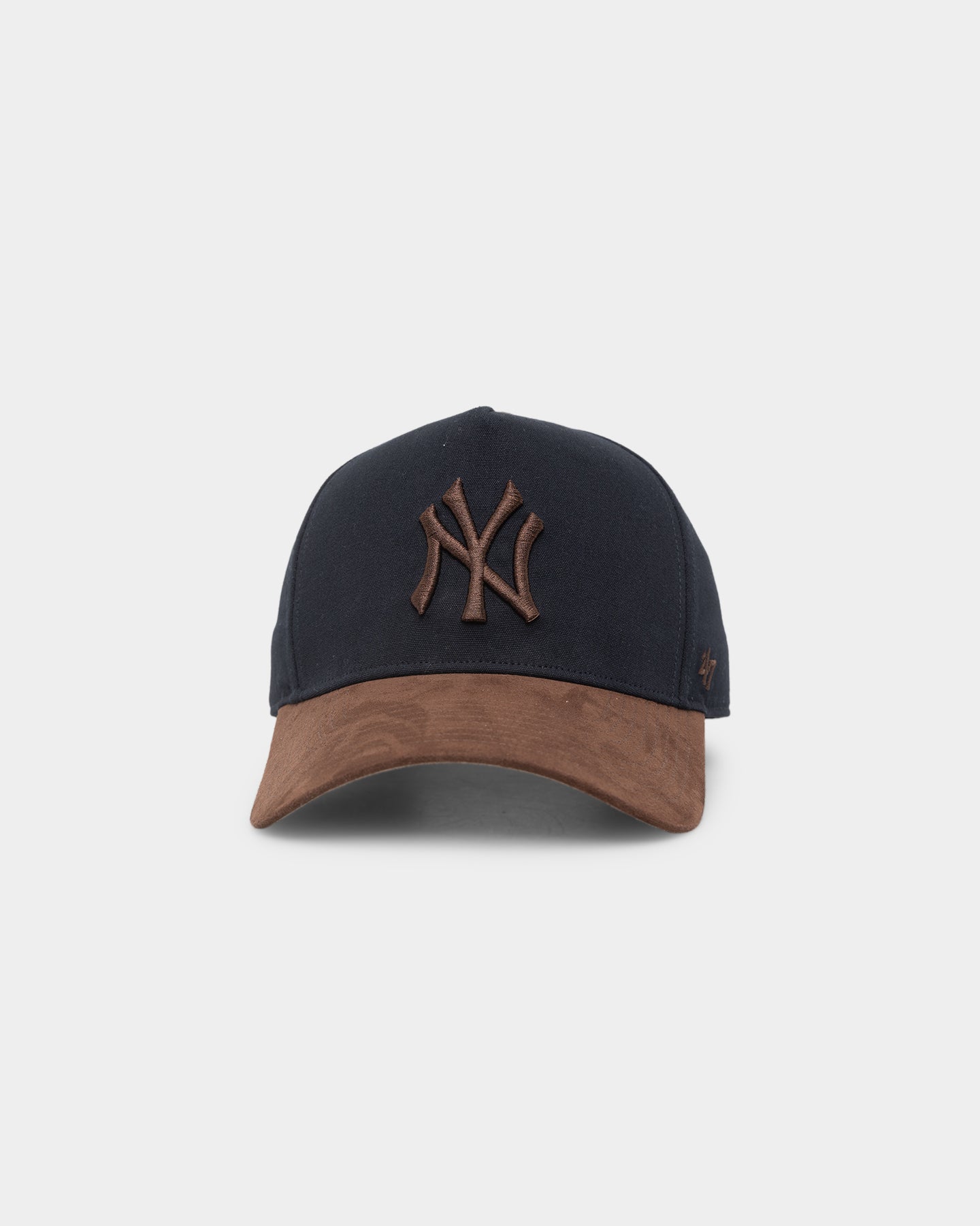 New York Yankees Vintage 47 Brand Snapback Hat - Black/Brown Dune 47 Offside Cap for Men & Women - Perfect for Baseball Games, Streetwear & Casual Outfits