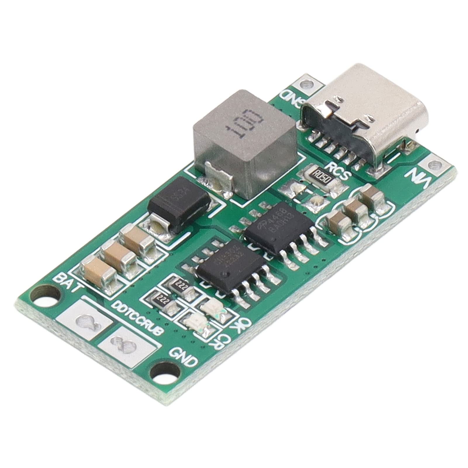 CUTULAMO 3-6V DC Battery Charger Module with Over Voltage Protection & Short Circuit Prevention - Compact Charging Board for DIY Electronics, Solar Projects, and Portable Devices