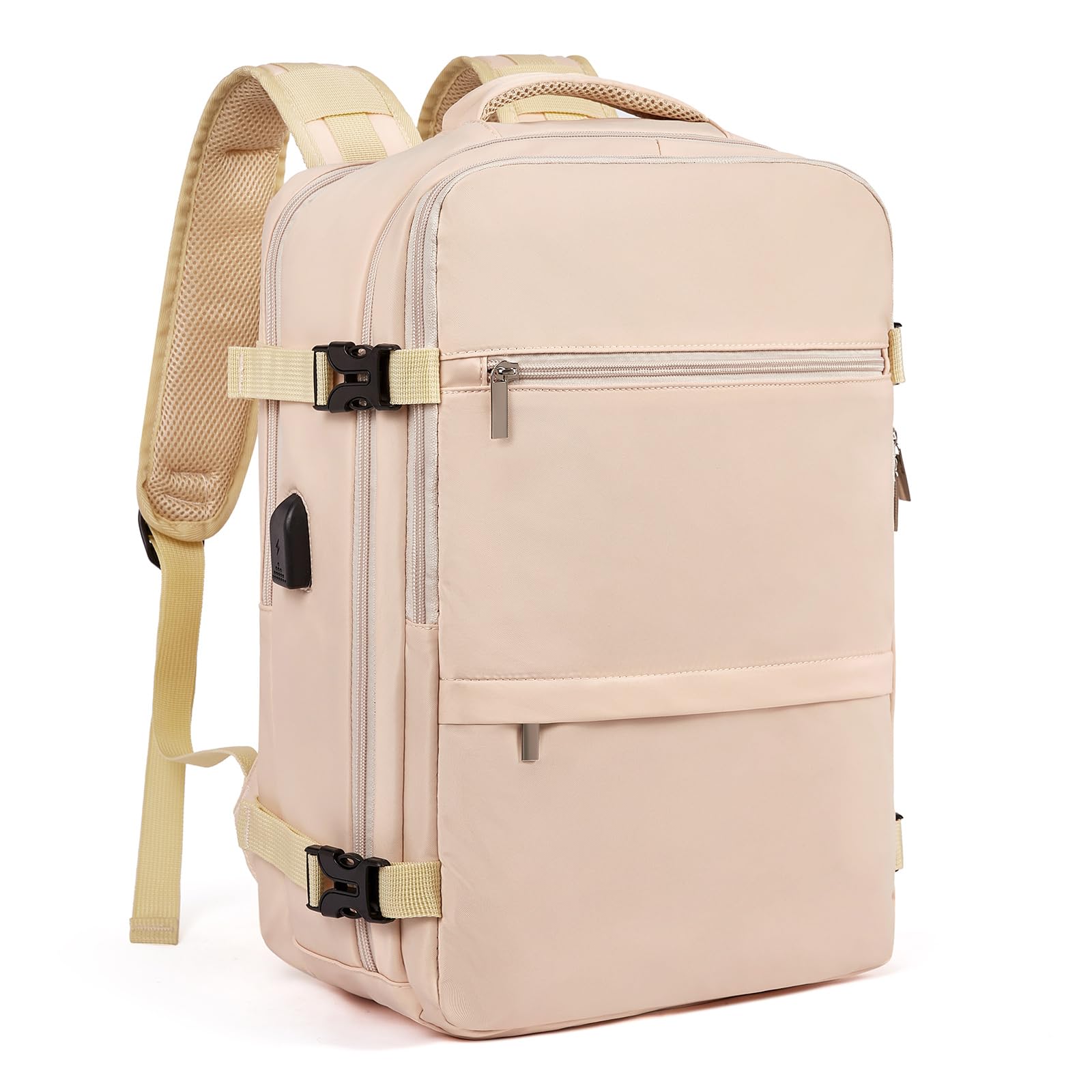 CLUCI Women's Travel Backpack - 15.6 Inch Laptop Backpack with USB Charging Port, College Computer Bag & Airplane Carry-On Purse - Perfect for Work, School & Travel