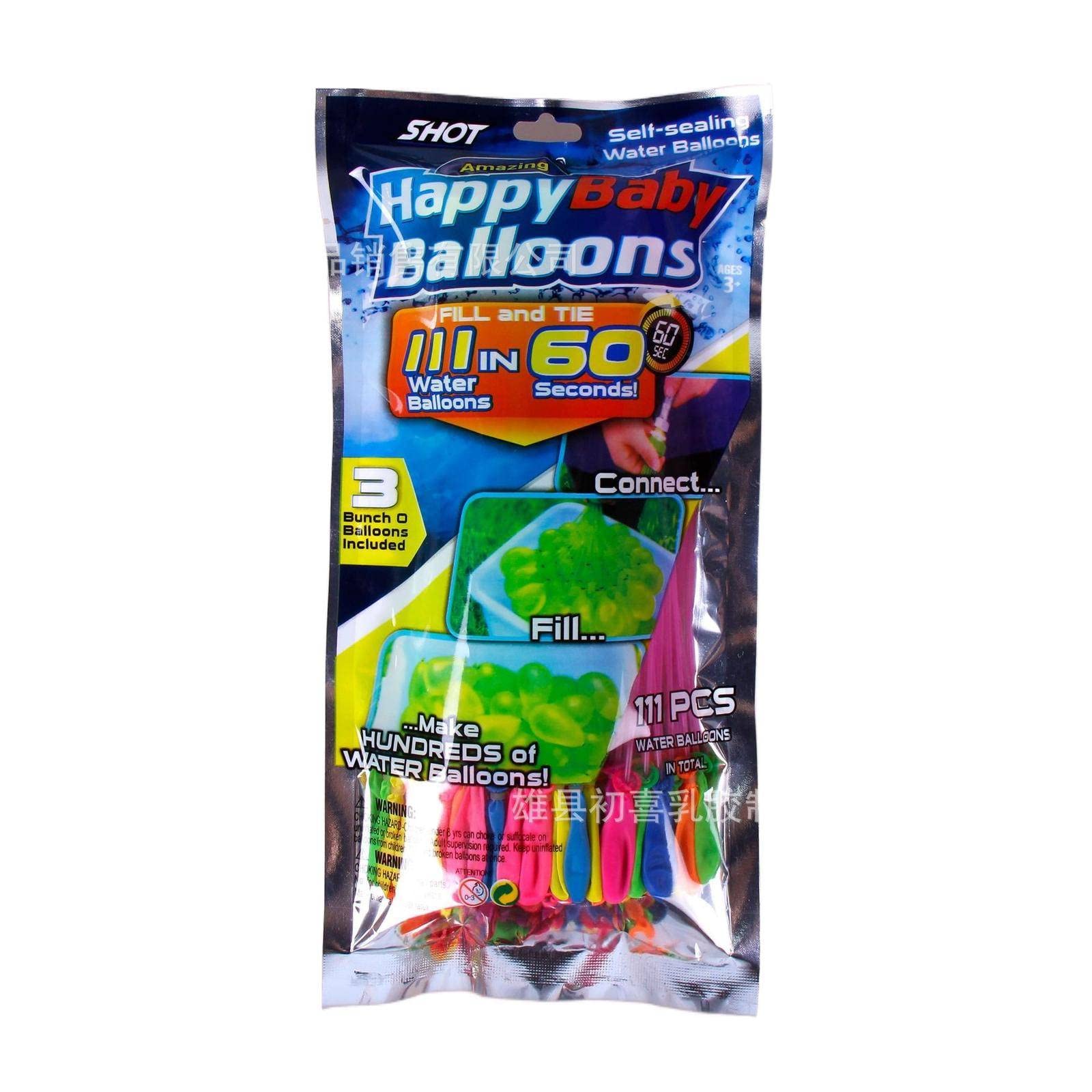 SAXTZDS Quick Fill Water Balloons for Kids - Magic Fast Water Injection Balloons for Outdoor Water Fights, Summer Pool Parties, and Backyard Games - Fun Water Bomb Toys for Children's Playtime