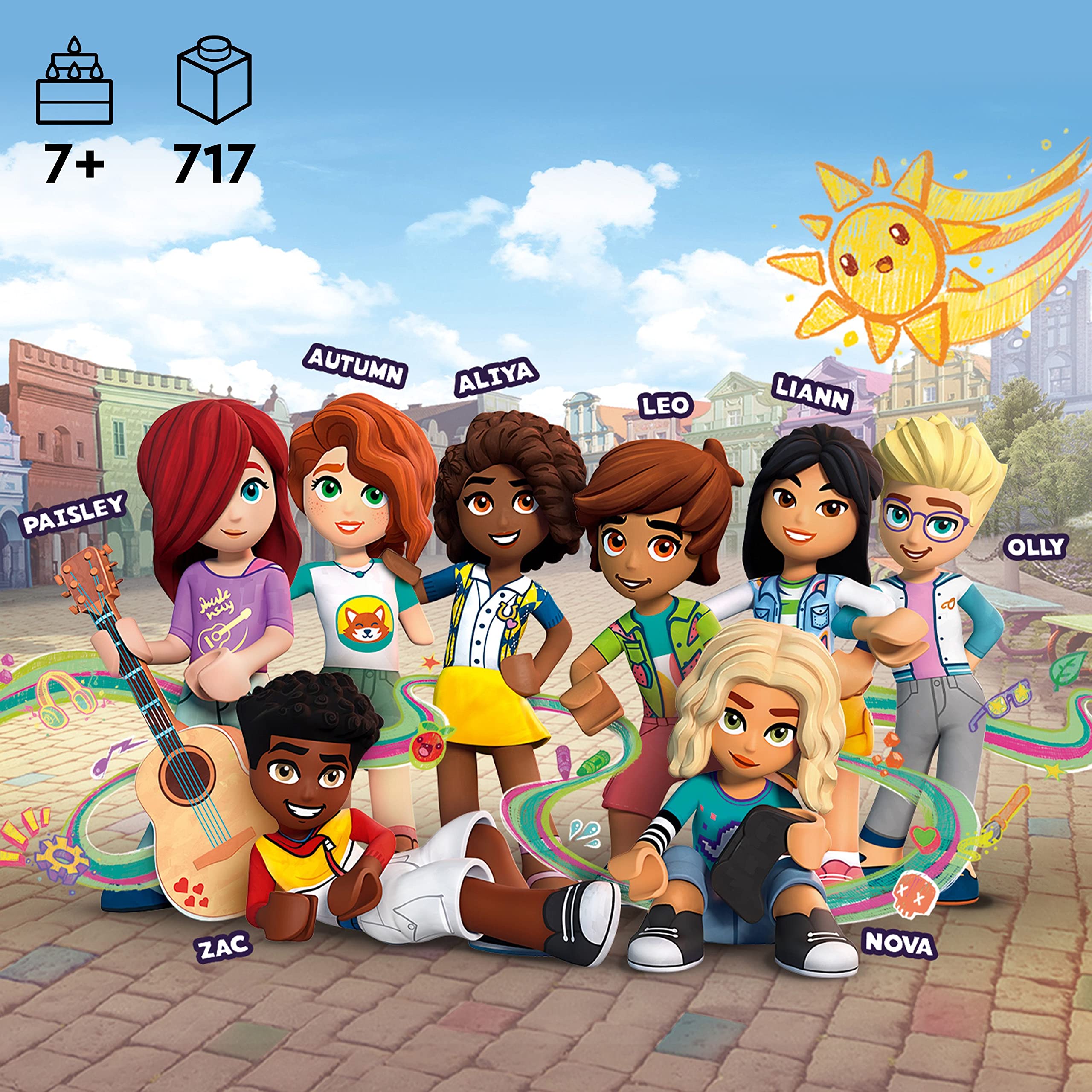 LEGO Friends Sea Rescue Boat 41734 Building Toy Set - 4 Mini-Dolls, Submarine & Baby Dolphin Included | STEM Educational Toy for Kids Ages 7+ | Perfect for Ocean-Themed Birthday Gifts & Creative Role Play Scenarios