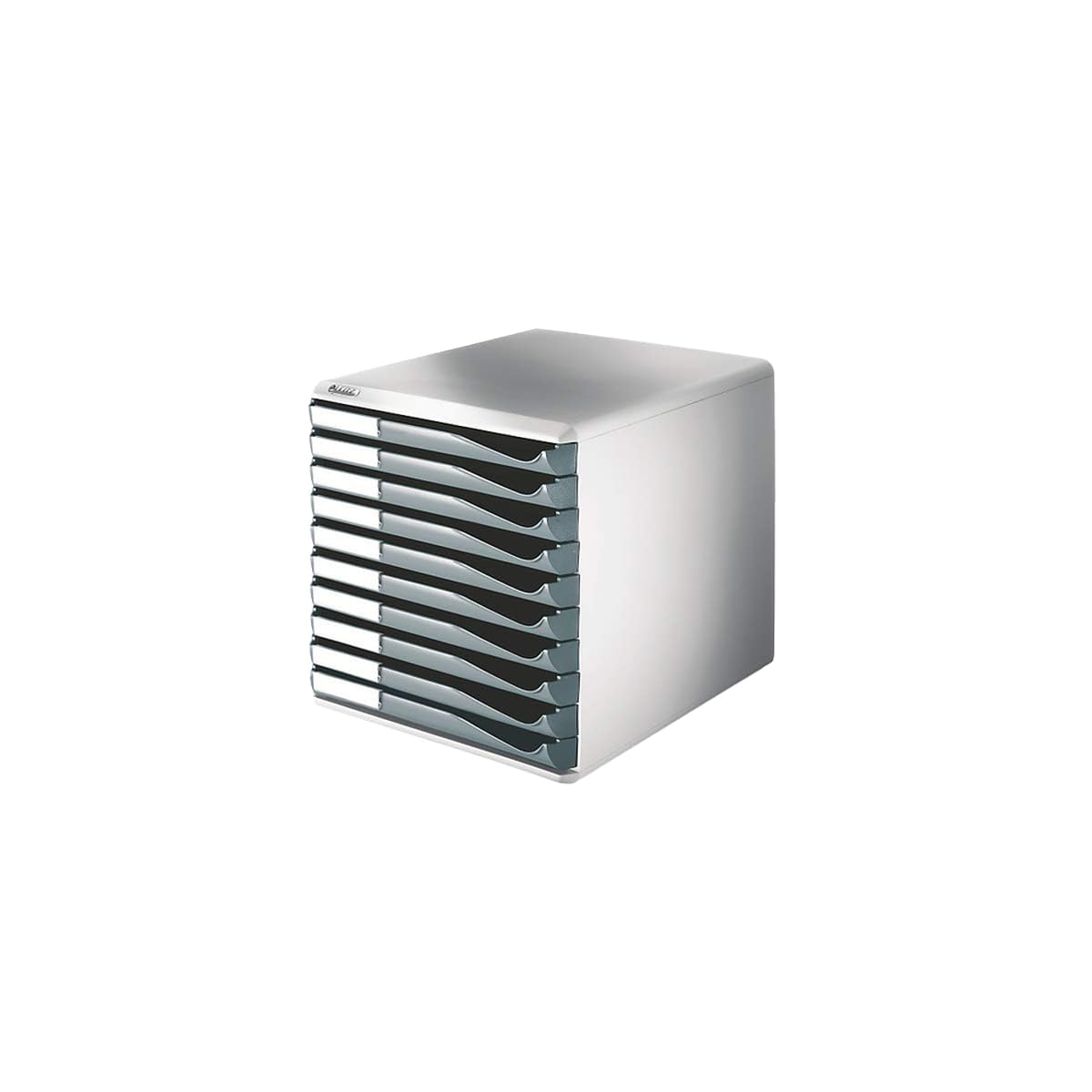Leitz 5-Drawer A4 File Cabinet - Dark Grey Office Organizer for Documents, Files & Stationery | Perfect for Home Office, School & Workplace Organization
