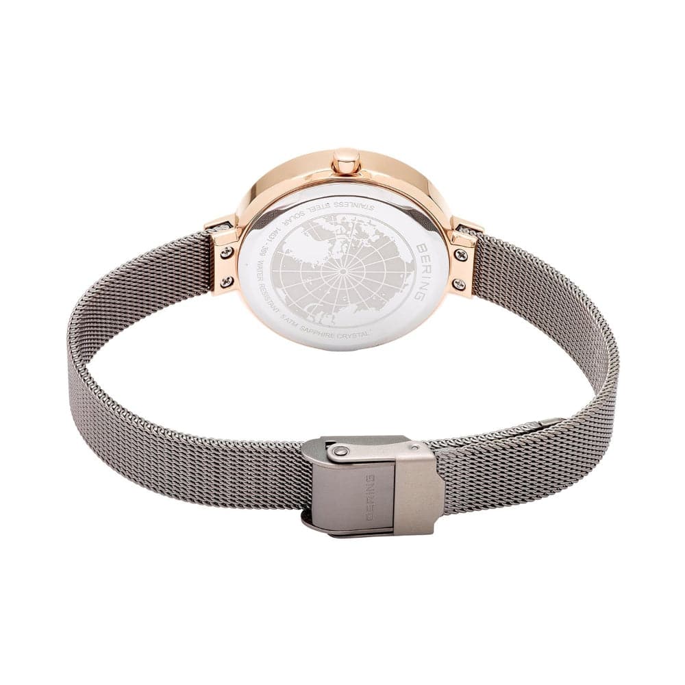 BERING 14631 369 Women's Watch - Elegant Stainless Steel Analog Watch with Date Window, Water Resistant for Everyday Wear, Perfect for Office, Dating & Special Occasions