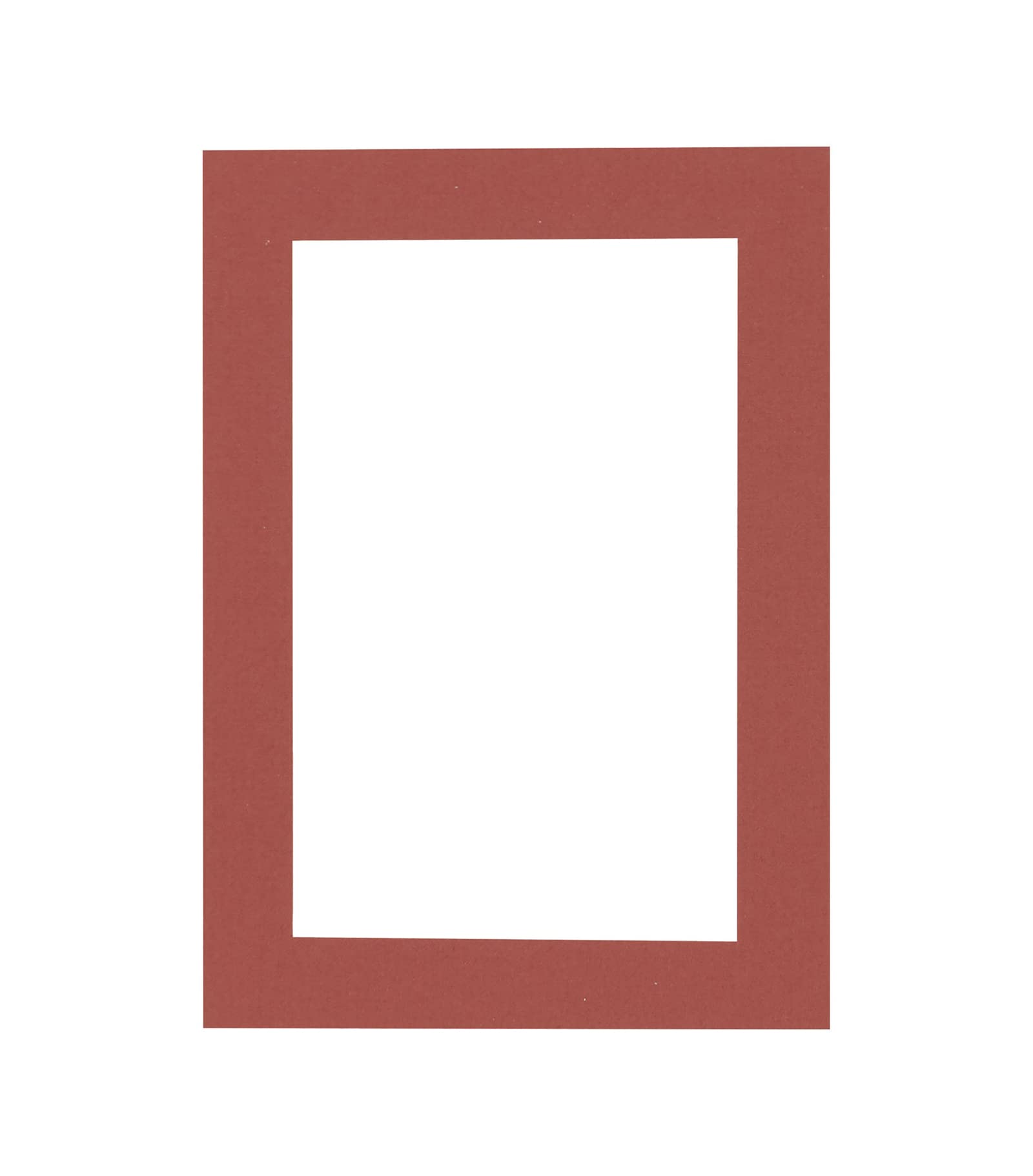 28x40 Acid-Free Brick Red Bevel Cut Mat Board for 26x38 Photos - 4-Ply Archival Quality with Backing Board & Self-Seal Crystal Clear Photo Bag - Perfect for Picture Framing, Art Displays, and Professional Photography Presentations