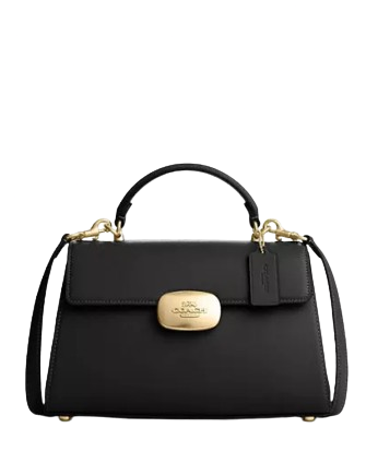 Coach Eliza Top Handle Bag - Stylish Leather Shoulder Bag for Women | Perfect for Work, Travel & Everyday Use
