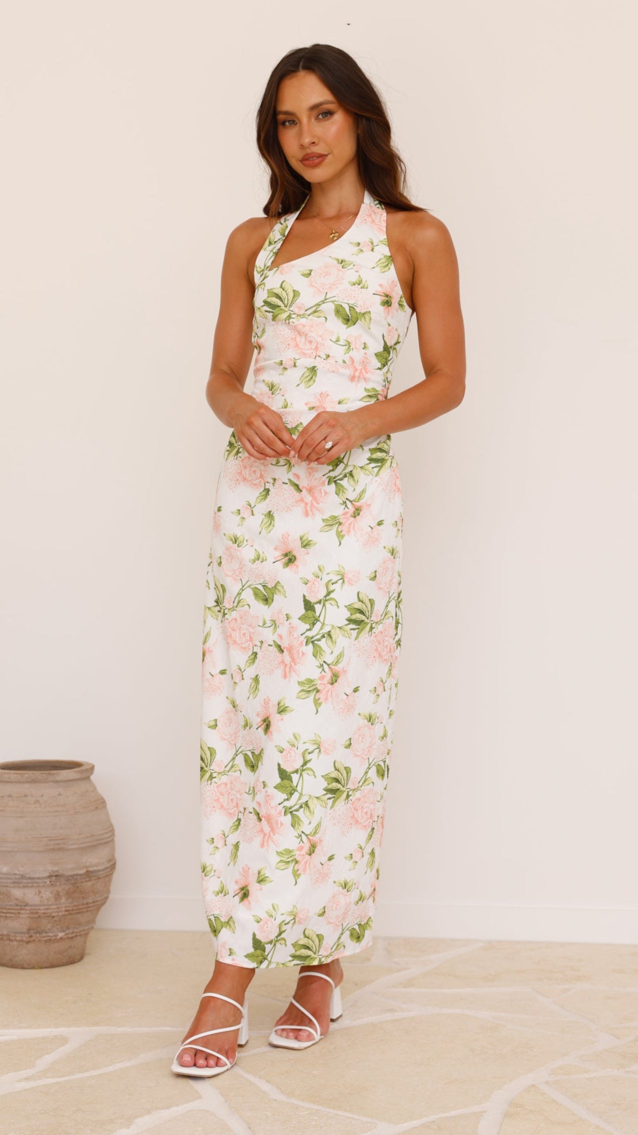 Casey Maxi Dress - Floral Print Women's Summer Dress for Beach, Vacation & Casual Wear | Lightweight & Comfortable