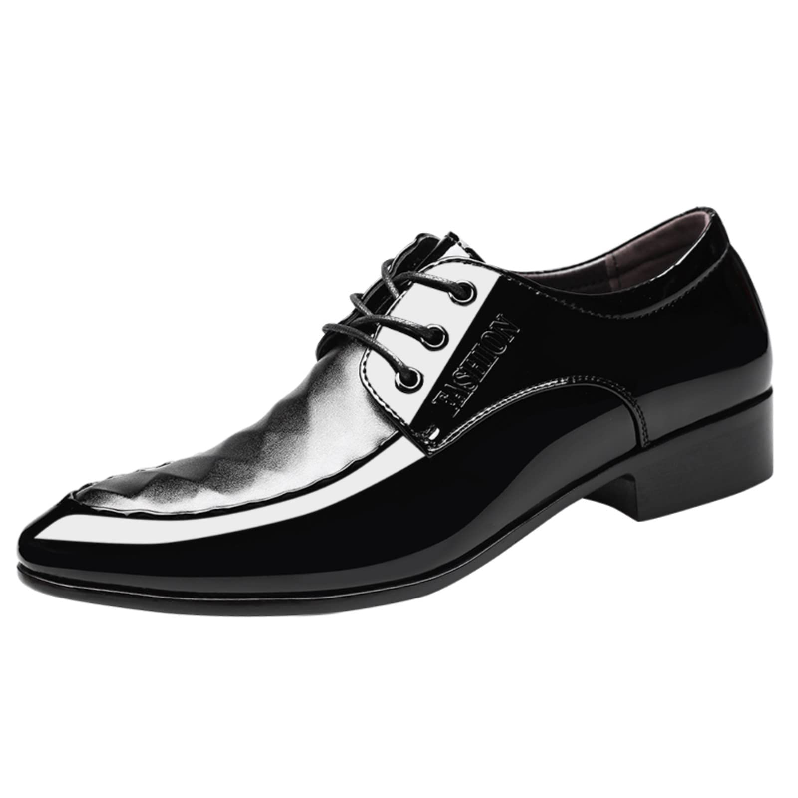Men's Tan Leather Dress Shoes - Formal Oxford for Wedding & Business - Comfortable Casual Shoes for Summer & Autumn - Perfect for Office, Parties & Special Events