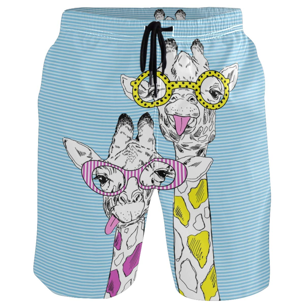 Visesunny Men's Quick Dry Swim Trunks - Lightweight Summer Board Shorts for Swimming, Beach & Pool - Comfortable Bathing Suits for Vacation, Surfing & Outdoor Activities