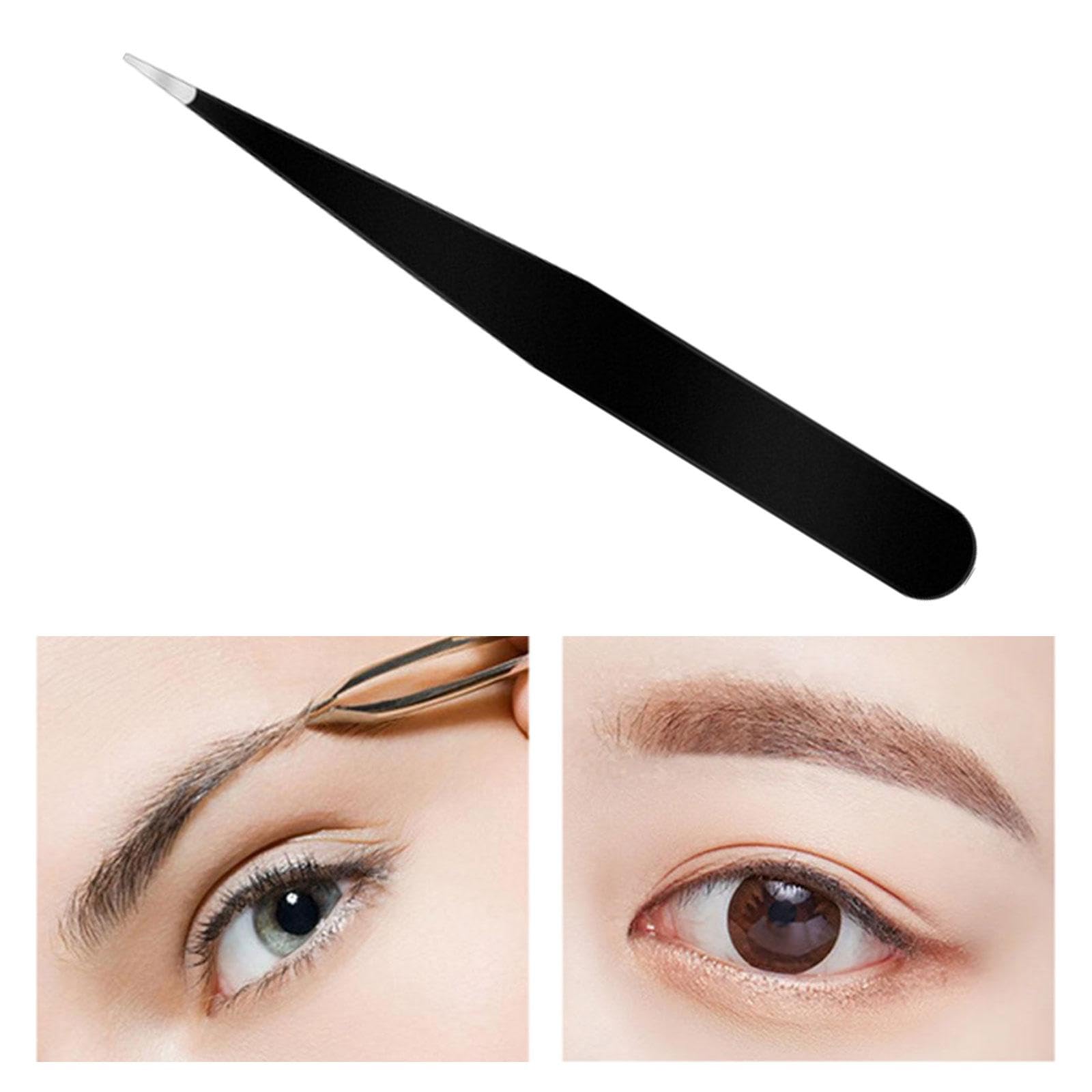 Professional Eyebrow Hair Removal Tool Set - Painless & Precise Tweezers for Perfect Brows | At-Home Grooming, Salon Quality, Travel-Friendly Beauty Kit