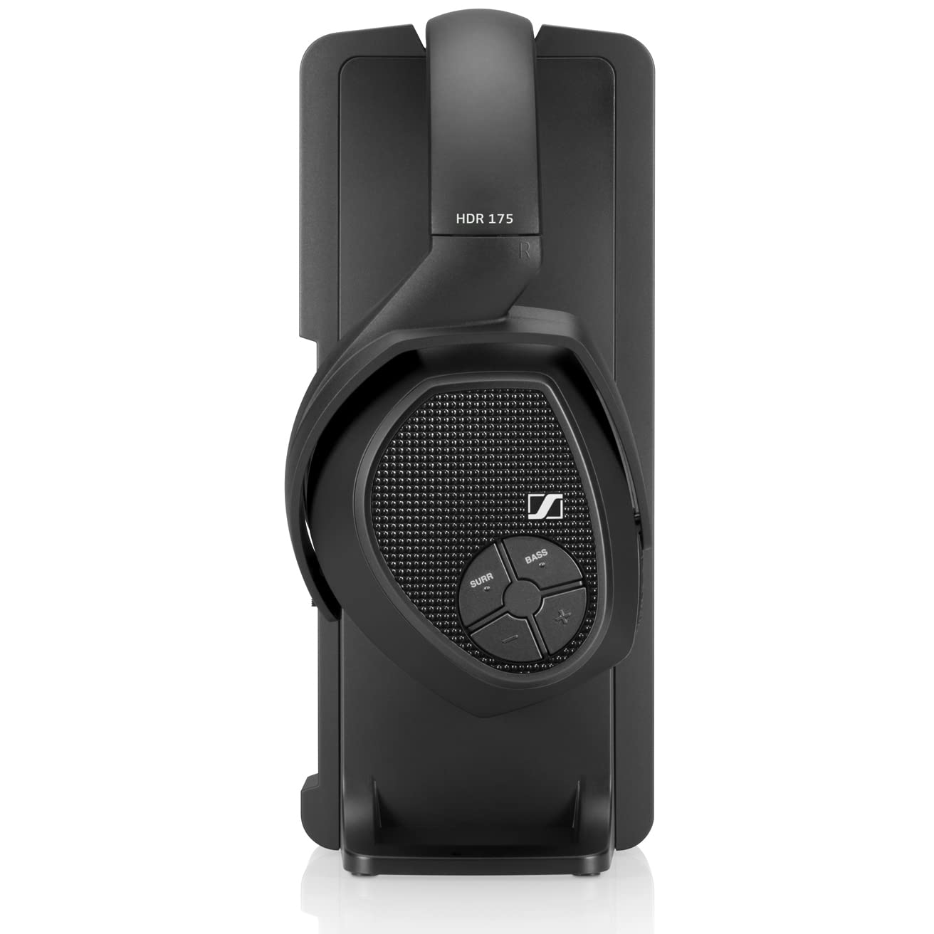 Sennheiser RS 175 Digital Wireless Over-Ear Headphones with Bass Boost & Surround Sound - Premium Noise Cancelling Headset for Home Theater, TV Entertainment & Gaming (Black) - Perfect for Movie Nights, Music Listening & Immersive Gaming Experience