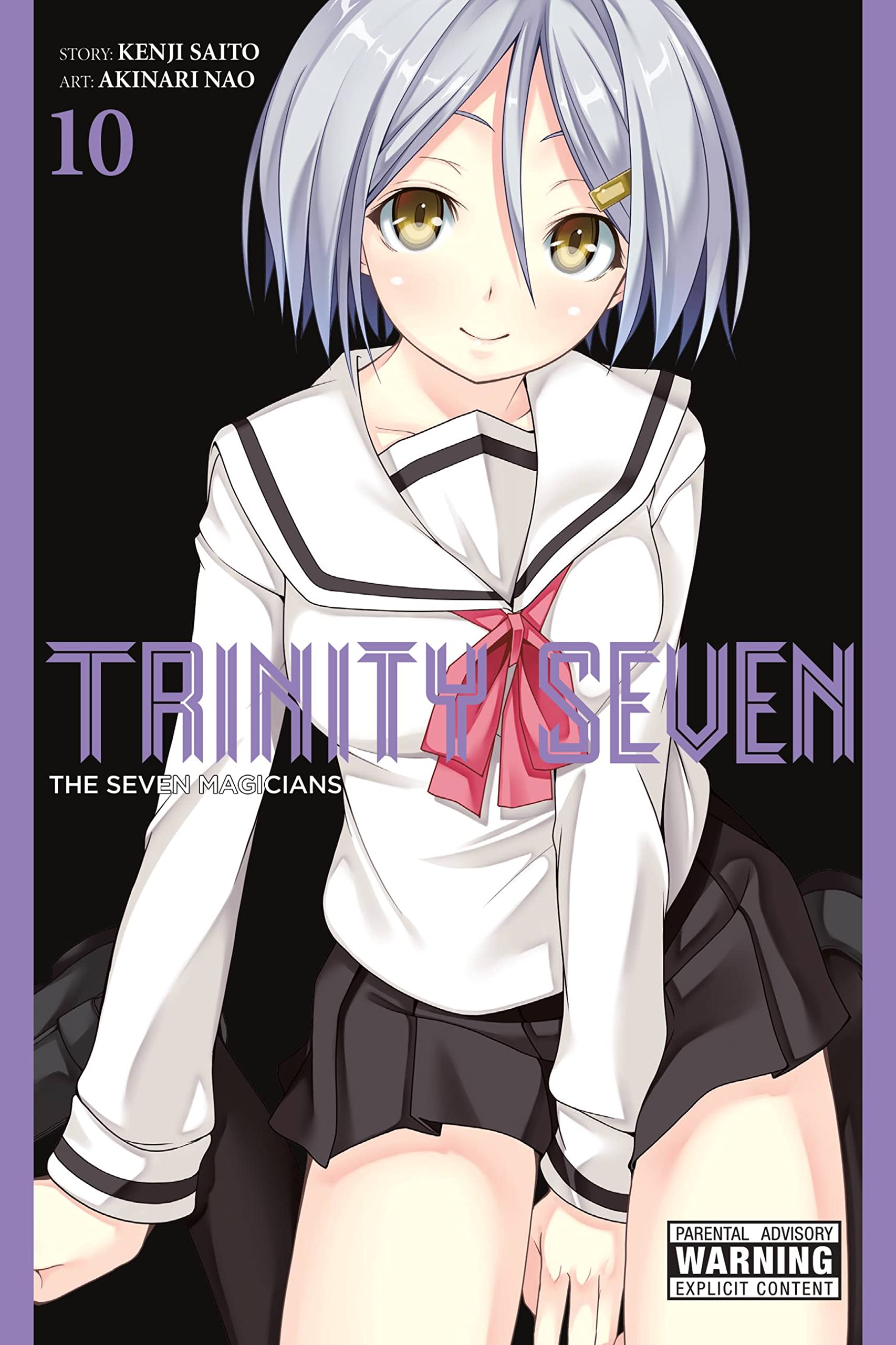 Trinity Seven Vol. 10: The Seven Magicians - Manga Book for Anime Fans | Perfect for Collectors & Fantasy Readers | Great Gift for Comic Lovers