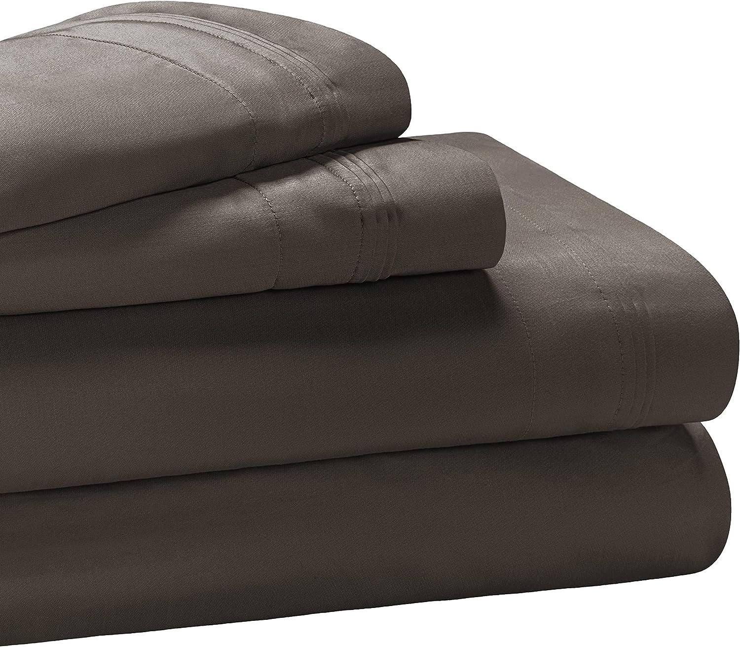 Luxury 1000 Thread Count Egyptian Cotton Bed Sheet Set - King Size, Extra Deep Pocket (18-22 Inches) for Comfort & Durability | Perfect for Master Bedroom, Guest Room & Hotel Use