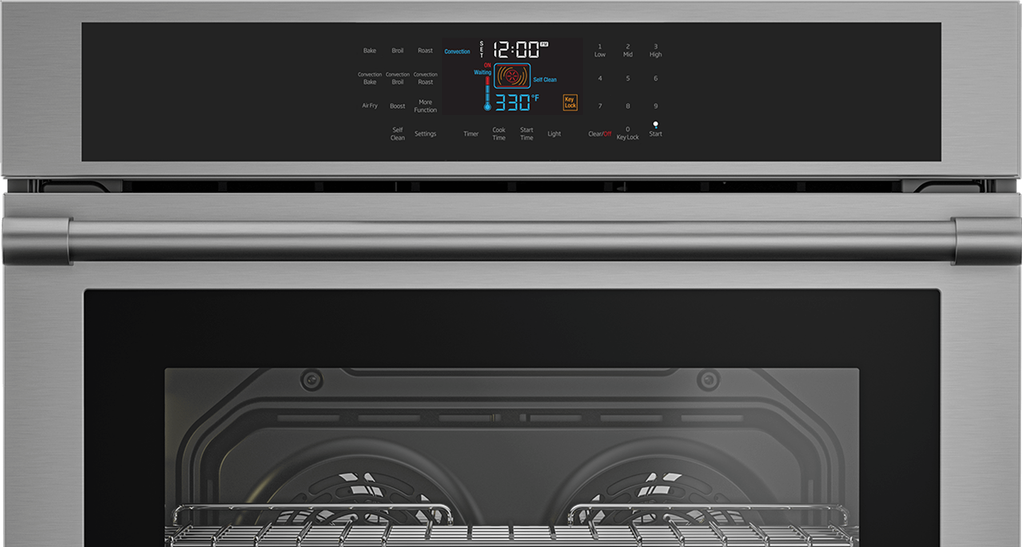 Beko WOS30200SS 30 Inch Stainless Steel Built-In Wall Oven - Perfect for Modern Kitchens, Baking & Roasting