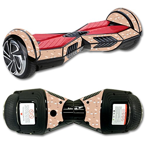 MightySkins Protective Wrap Cover Sticker for Board Balance Scooter 2 - Durable Vinyl Skin with Single Punch Dude Design - Perfect for Skateboard Protection and Personalization