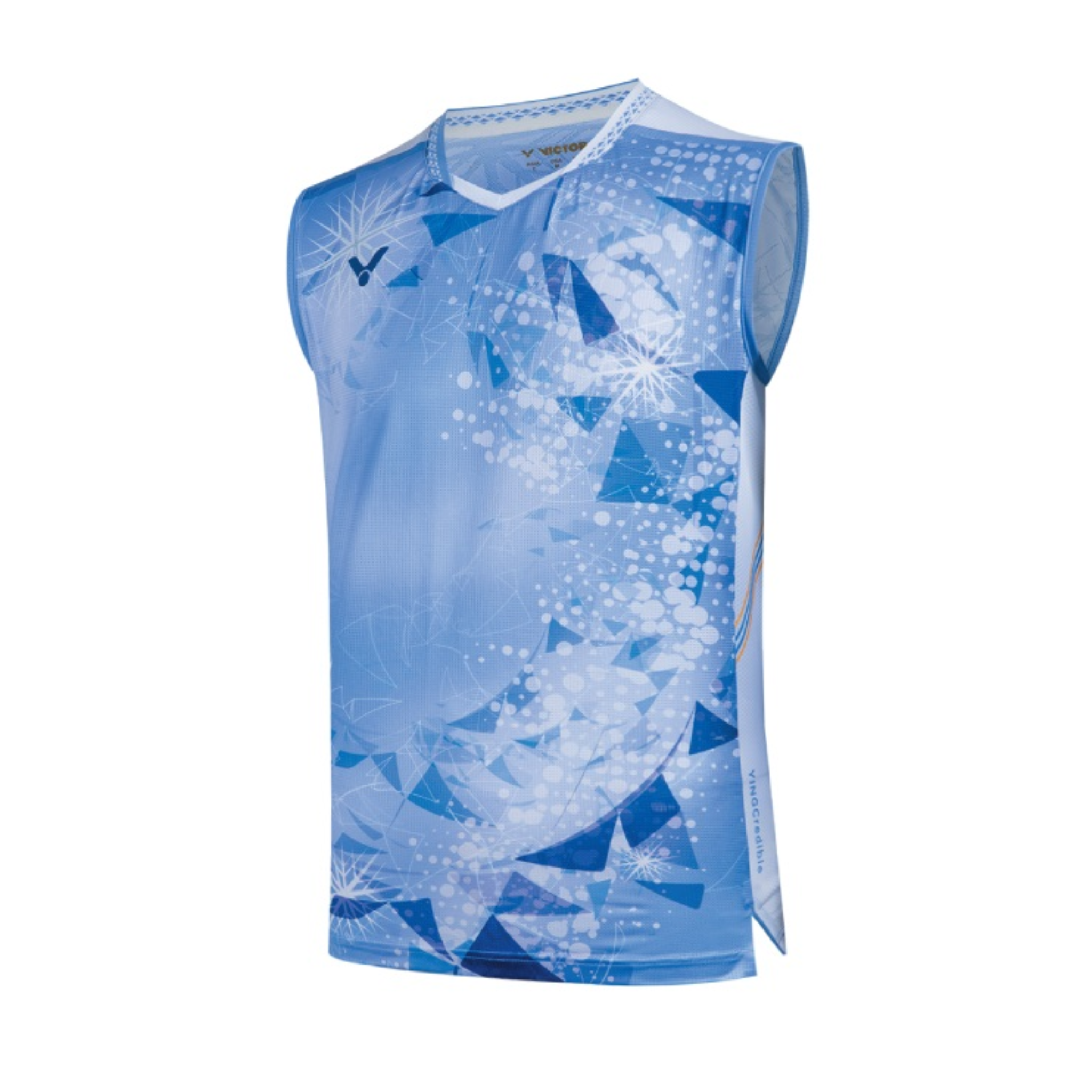 Victor T 50004TTY Unisex Sleeveless Performance Shirt - Breathable Athletic Top for Basketball, Tennis & Gym Workouts