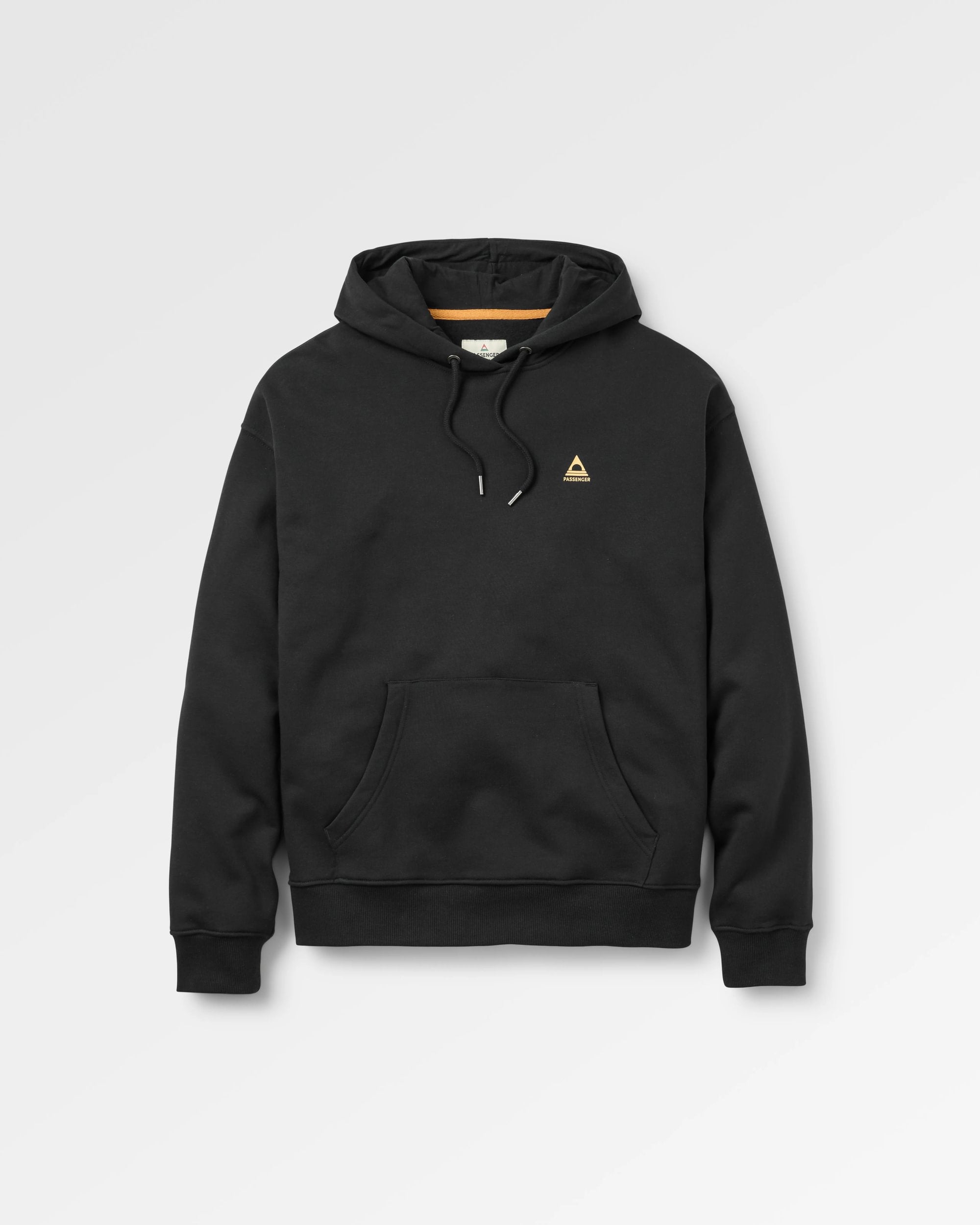 Organic Cotton Relaxed Fit Hoodie for Men & Women - Soft & Comfortable Pullover Sweatshirt - Black - Perfect for Casual Wear, Lounging & Outdoor Activities
