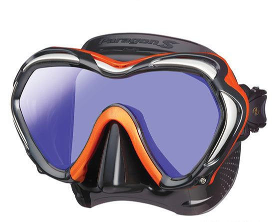 Tusa Paragon S Scuba Diving Mask - Premium Snorkeling Gear for Underwater Exploration, Spearfishing & Marine Life Observation