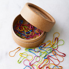 Colorful Stitch Markers for Knitting & Crocheting - Easy Open & Close Stitch Holders - Perfect for Yarn Crafts, DIY Projects & Handmade Gifts