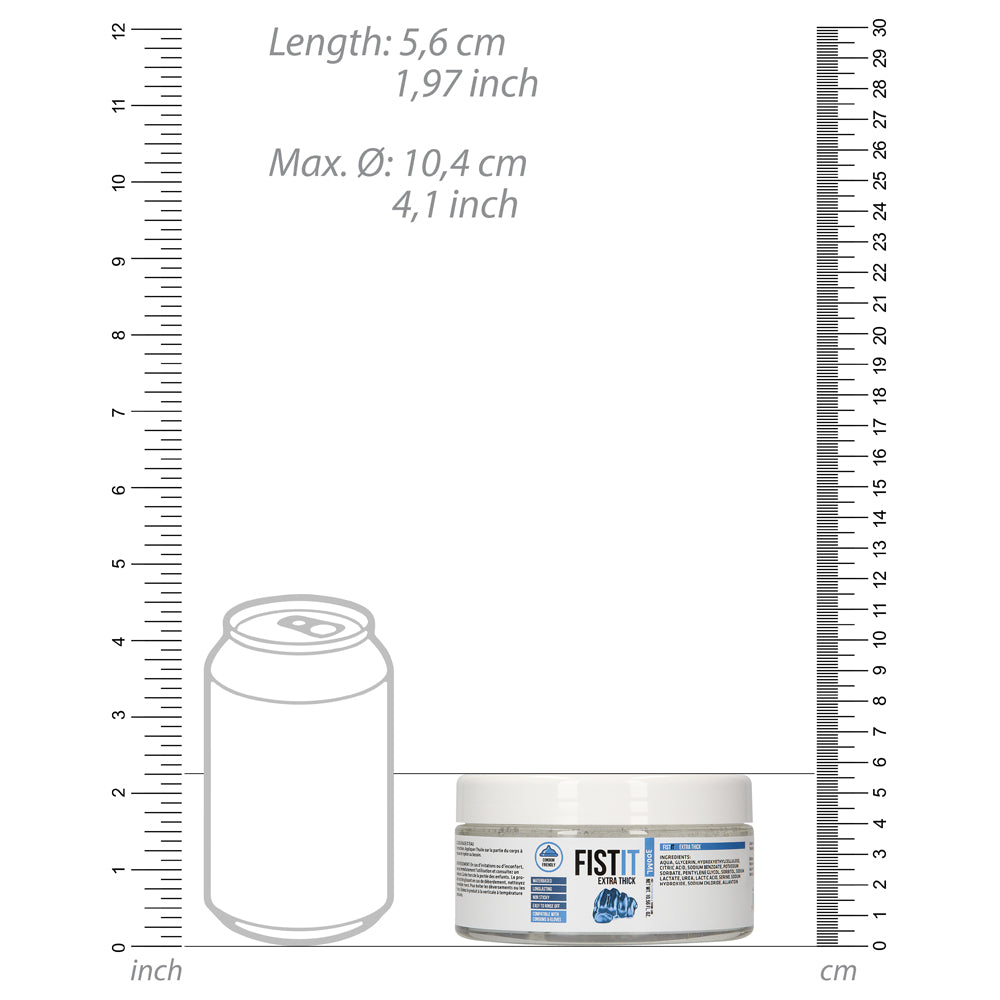 Fist It Extra Thick Water-Based Personal Lubricant - Long Lasting & Hypoallergenic - Perfect for Couples, Massage & Sensual Play