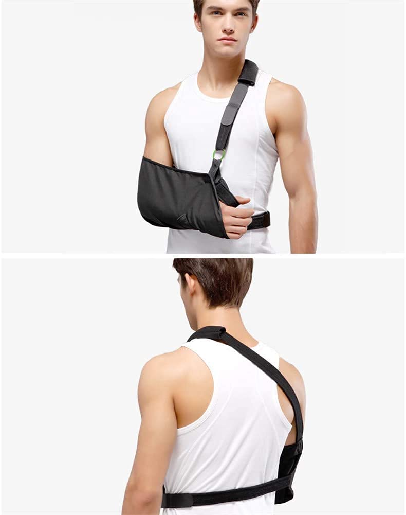 Adjustable Arm Sling for Shoulder & Arm Support - Post-Surgery Fracture Rehabilitation Brace with Soft Comfort Padding - Ideal for Shoulder Injuries, Broken Arms & Post-Operative Recovery (Sports, Daily Activities)