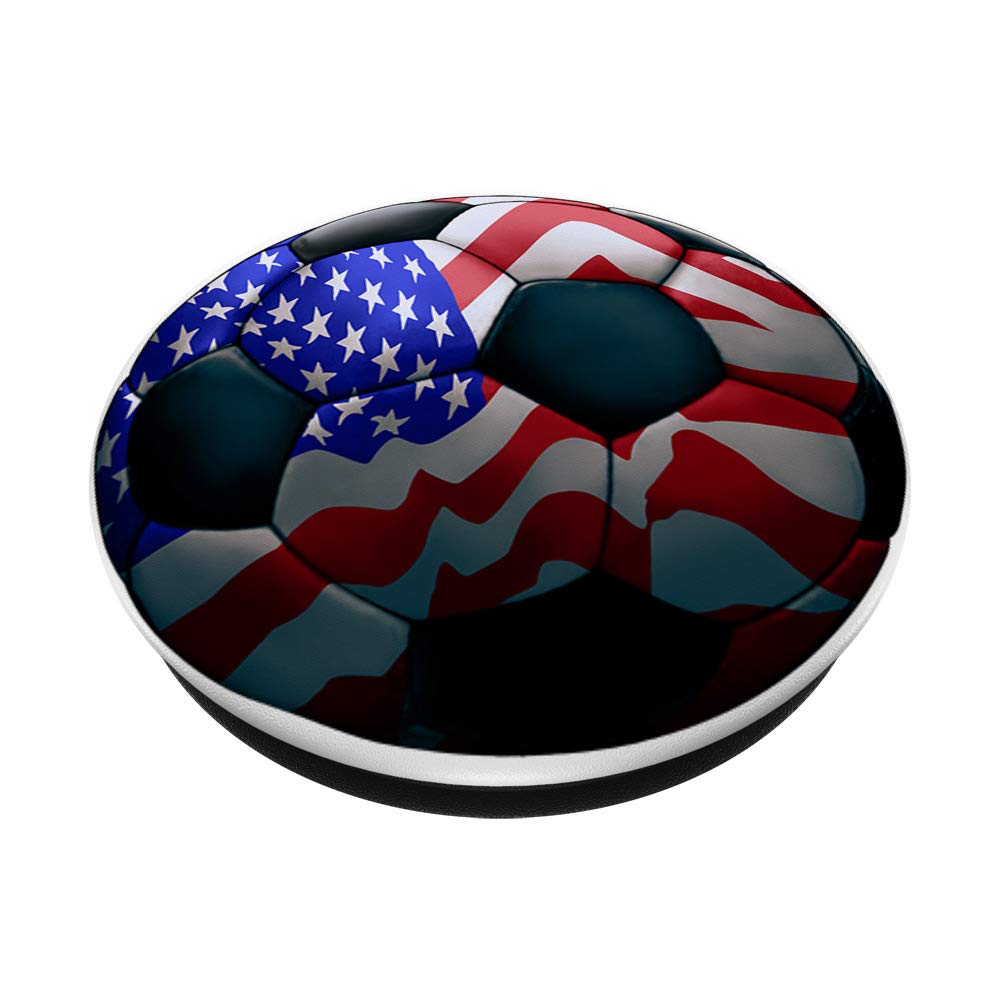 American Flag Football Soccer Ball - Durable & Official Size for Outdoor Sports, Training, and Backyard Games