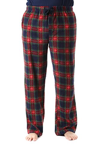 Navy & Red Plaid