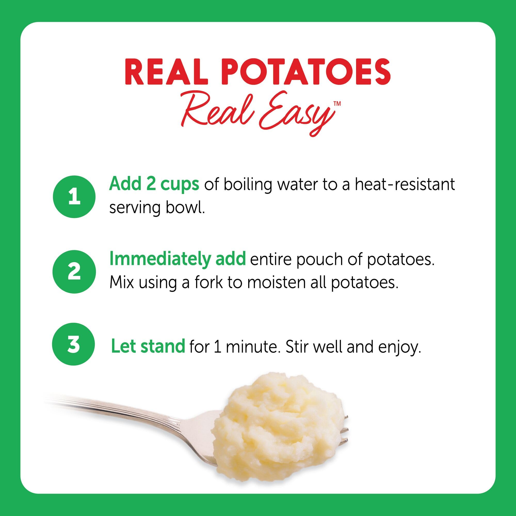 Idahoan Roasted Garlic Mashed Potatoes - 4 oz (Pack of 12) | Instant Potato Side Dish for Thanksgiving, Family Dinners & Quick Meals