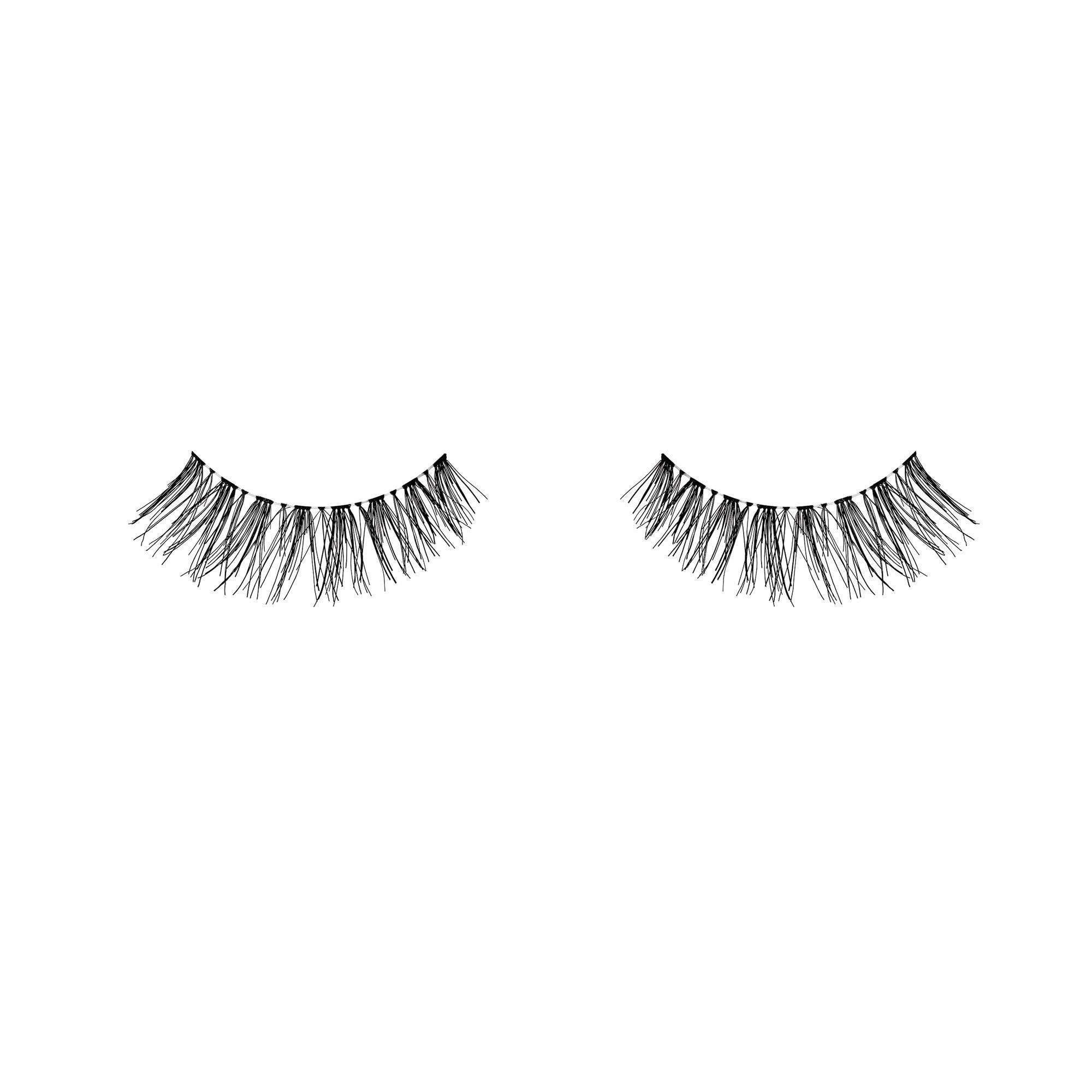 Ardell Fashion Lash 120 Demi Wispies False Eyelashes - Black | Natural Looking Lashes for Everyday Wear & Special Occasions