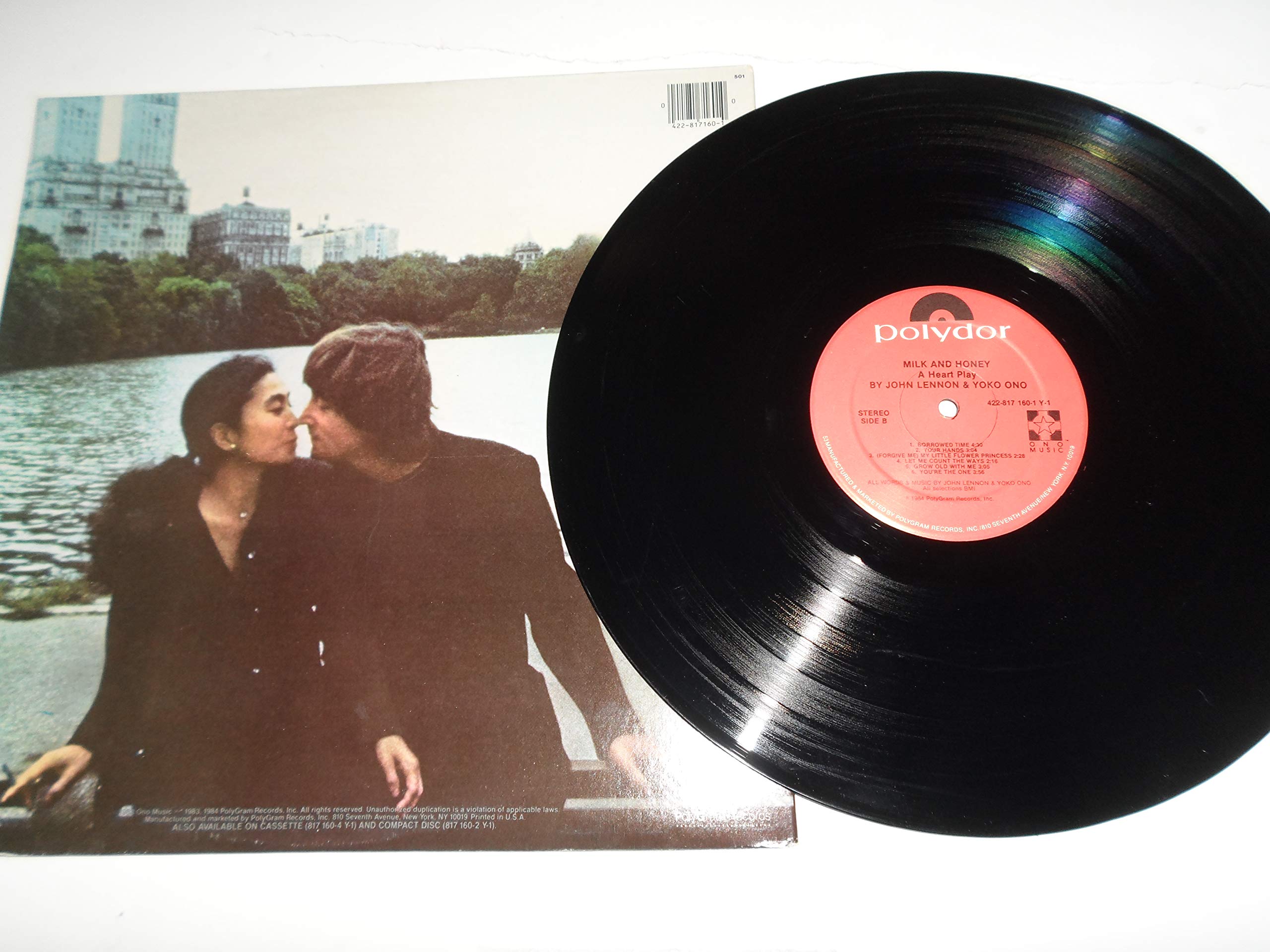 Milk and Honey Vinyl LP Record - Limited Edition Music Album for Home, Office & Gifts | Perfect for Relaxation, Meditation & Vinyl Collectors
