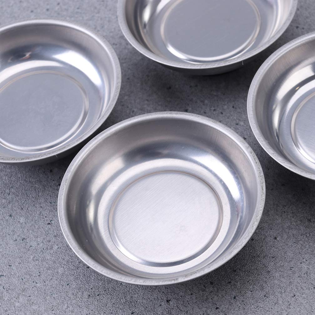 **3 Inch Magnetic Tool Tray - Round Serving Dish for Screws, Bolts & Sockets | Strong Magnetic Parts Holder | Perfect for Workshops, Garages & DIY Projects**