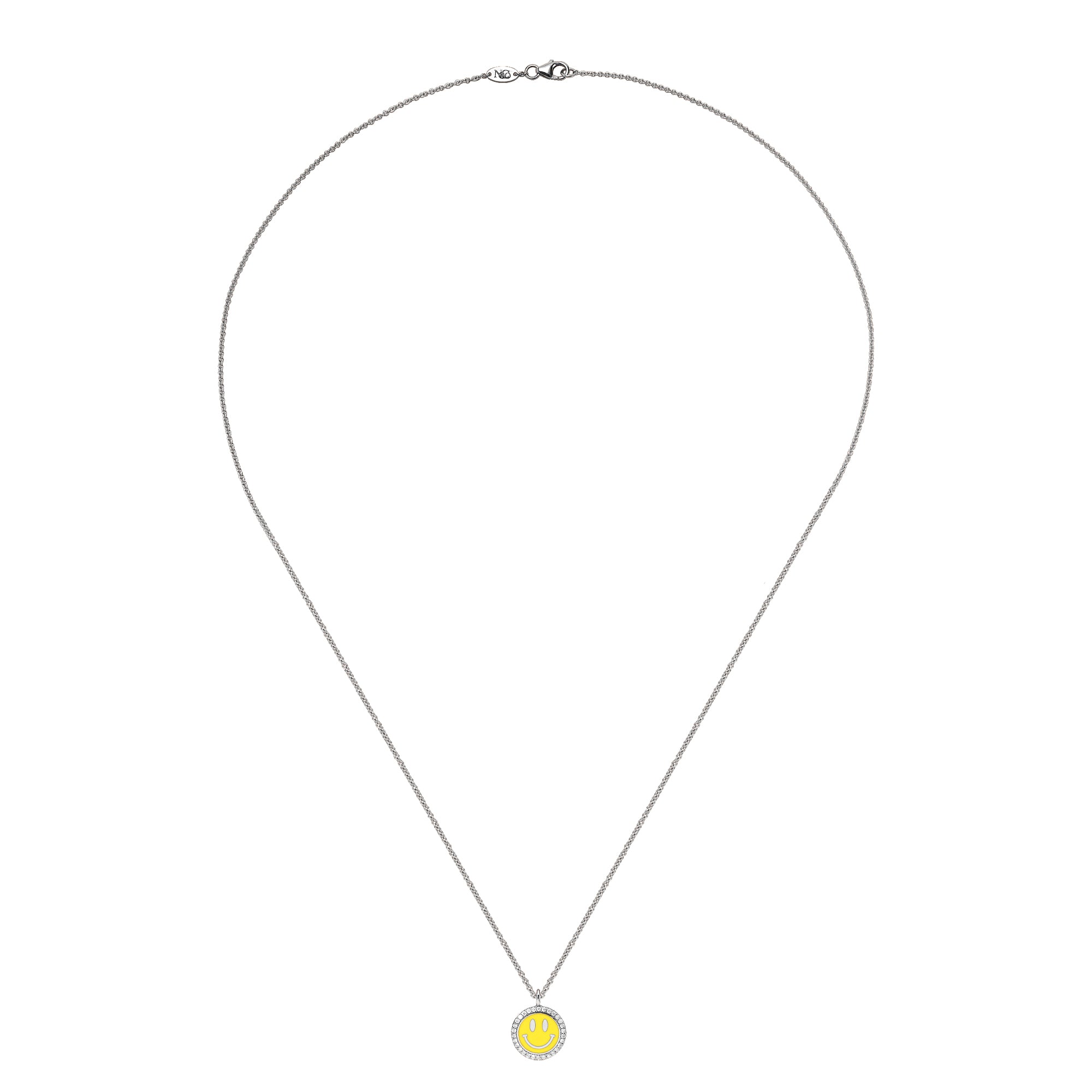 Long Happy Face Necklace - Smiley Pendant Jewelry for Women, Trendy Layering Chain, Gift for Her | Perfect for Everyday Wear, Parties & Special Occasions