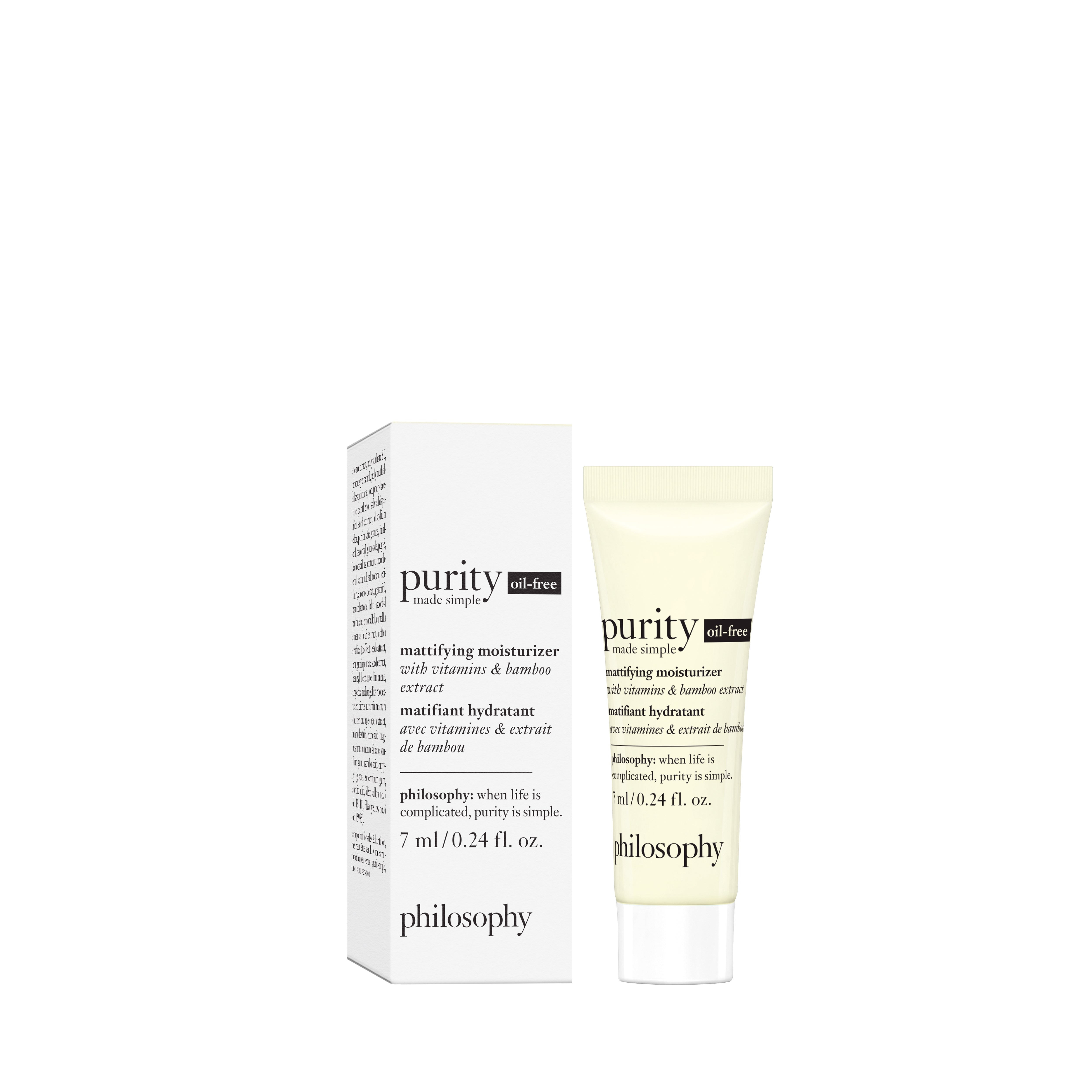 Oil-Free Mattifying Moisturizer Sample - Lightweight Hydration for Oily & Acne-Prone Skin - Perfect for Travel & Daily Skincare Routine