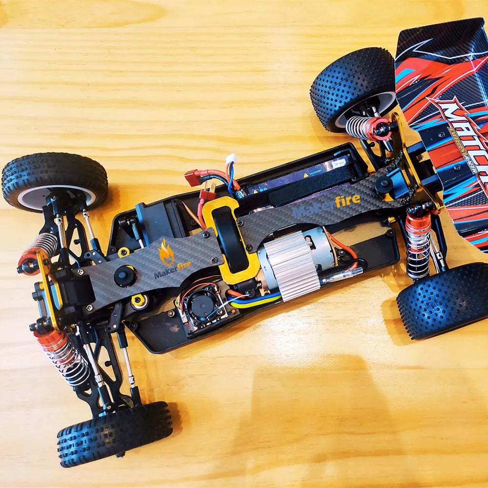 High Performance 3mm Carbon Fiber Top Brace Board for 104001 Car - Lightweight & Durable Auto Upgrade for Racing & Street Performance
