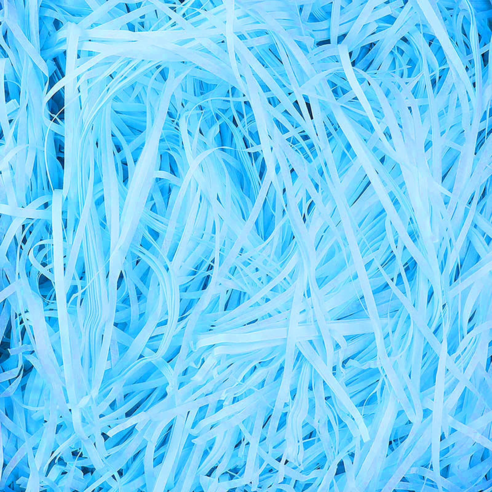 Crinkle Cut Shredded Paper Filler - 1.2 LB Blue Gift Box & Basket Packing Material - Perfect for Gift Wrapping, Party Decorations & Craft Projects