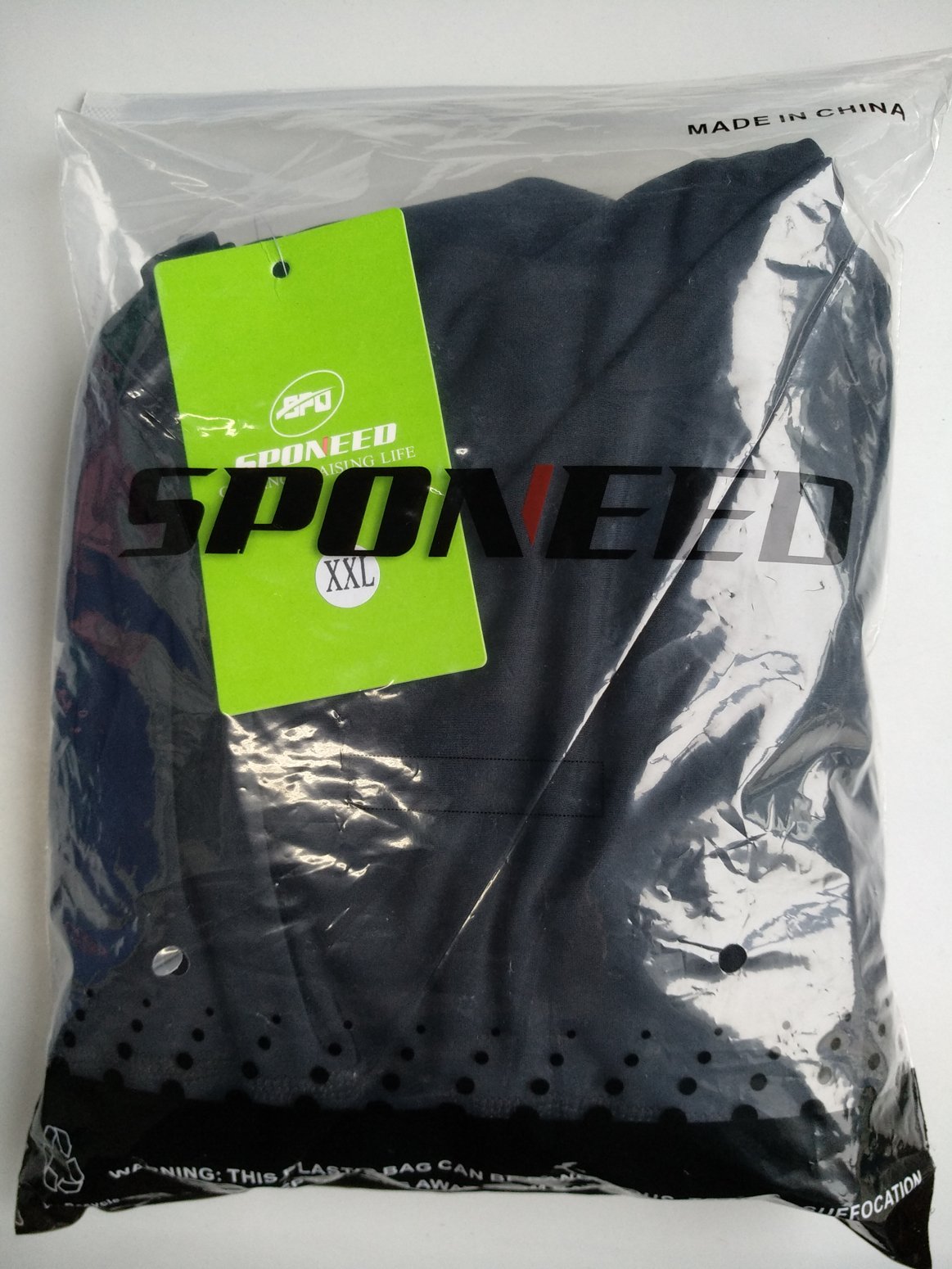 Sponeed Men's Cycling Bib Shorts - UPF 50+ Padded Breathable Bike Shorts for Road Racing & Training - Perfect for Long Distance Cycling & Indoor Spinning Workouts
