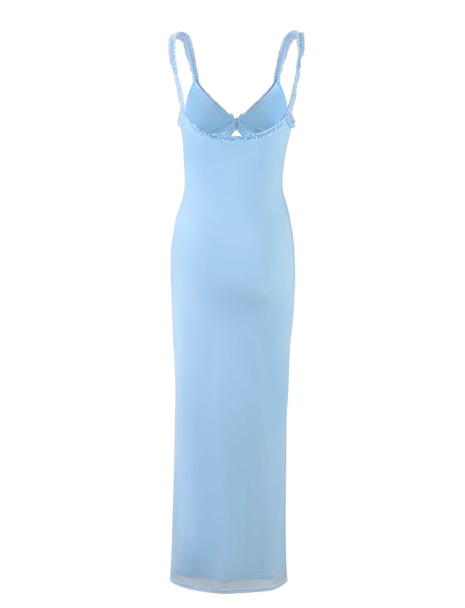 RAYLA DRESS - Pastel Blue Women's Summer Dress | Flowy Casual Sundress for Beach, Vacation & Everyday Wear