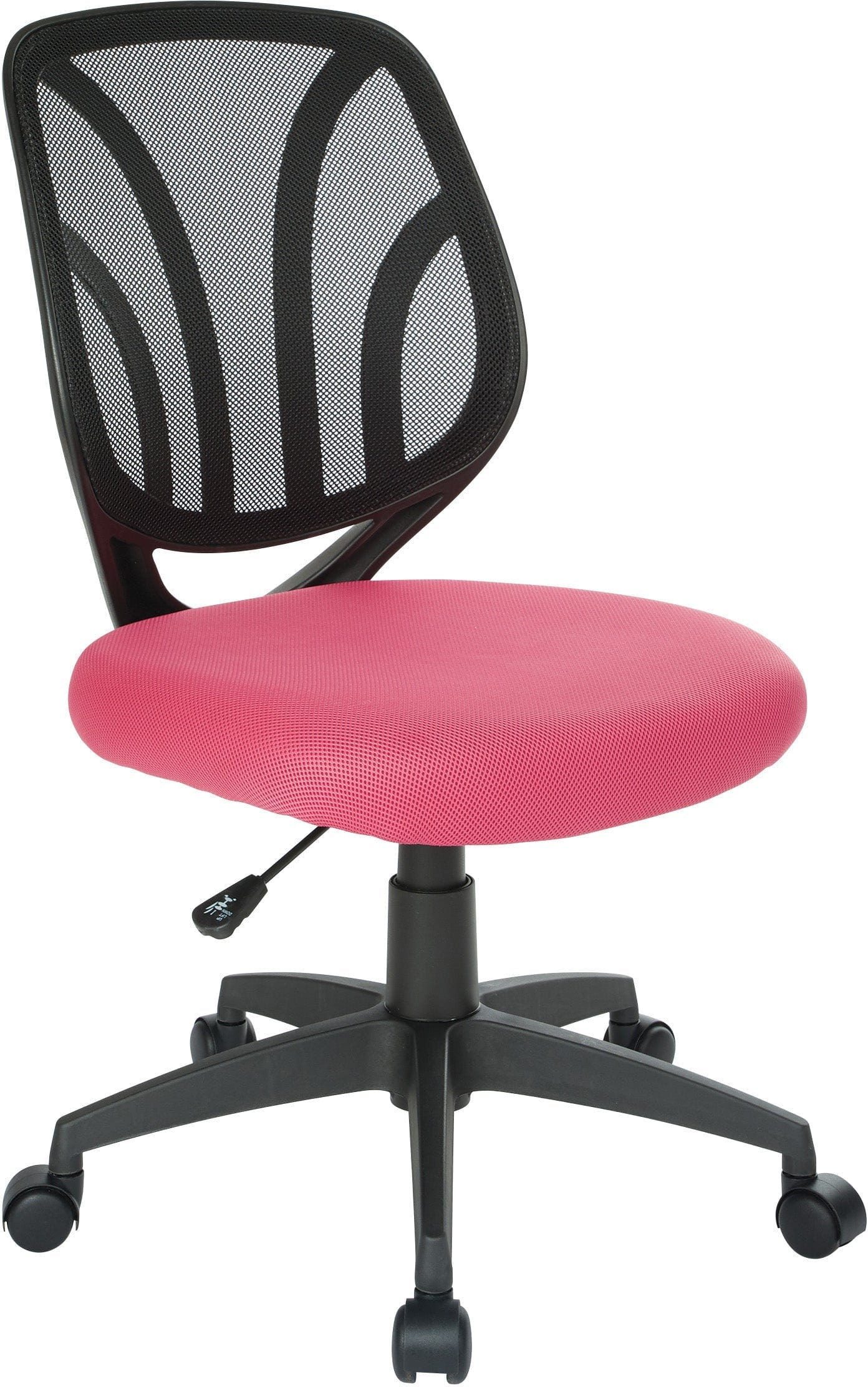 Office Star Screen Back Armless Task Chair [EM69200PN] - Ergonomic Mesh Office Chair for Home & Workspace, Ideal for Long Hours of Sitting & Computer Work
