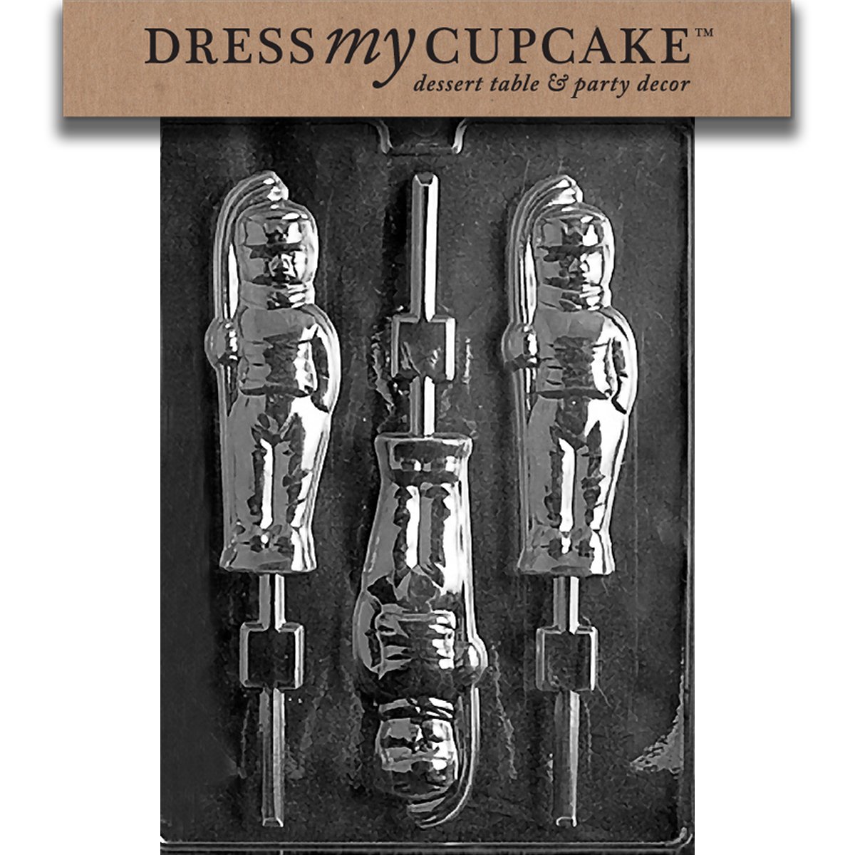 Hockey Player Chocolate Candy Mold - Silicone Cupcake Decorating Tool for Baking, DIY Desserts & Party Treats - Perfect for Birthday Cakes, Sports Themed Events & Holiday Celebrations