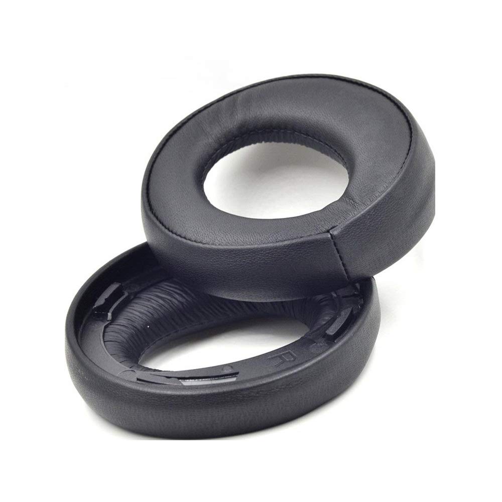 Sony PS3 PS4 Gold Wireless Headset Replacement Ear Pads - Compatible with PlayStation 3 & 4 CECHYA-0083 Headphones (Stereo 7.1 Virtual Surround Sound) - Soft Cushion Earmuff Covers for Gaming, Music & Long Wear Comfort