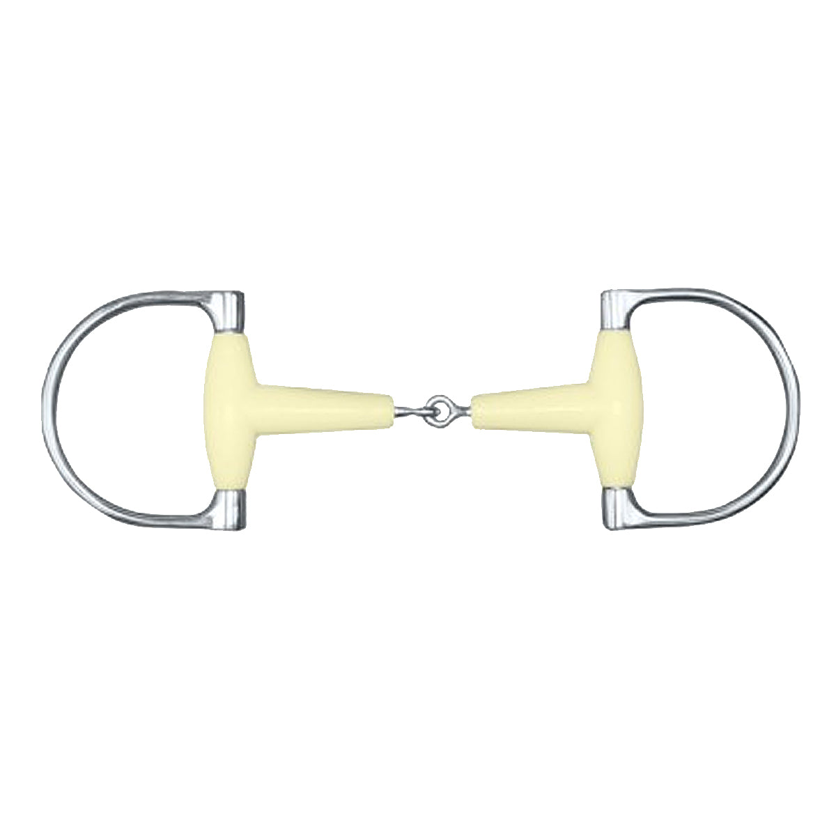 Happy Mouth King Dee Jointed Mouth Bit - Comfortable Horse Training Bit for Gentle Control - Perfect for Dressage, Trail Riding, and Western Riding