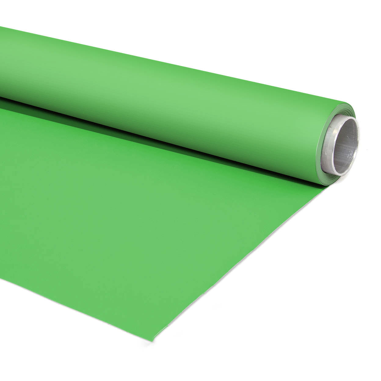 2x4m Single Sided Green Vinyl Photography Backdrop with Adjustable Telescopic Stand - Perfect for Portrait, Product, and YouTube Video Shooting
