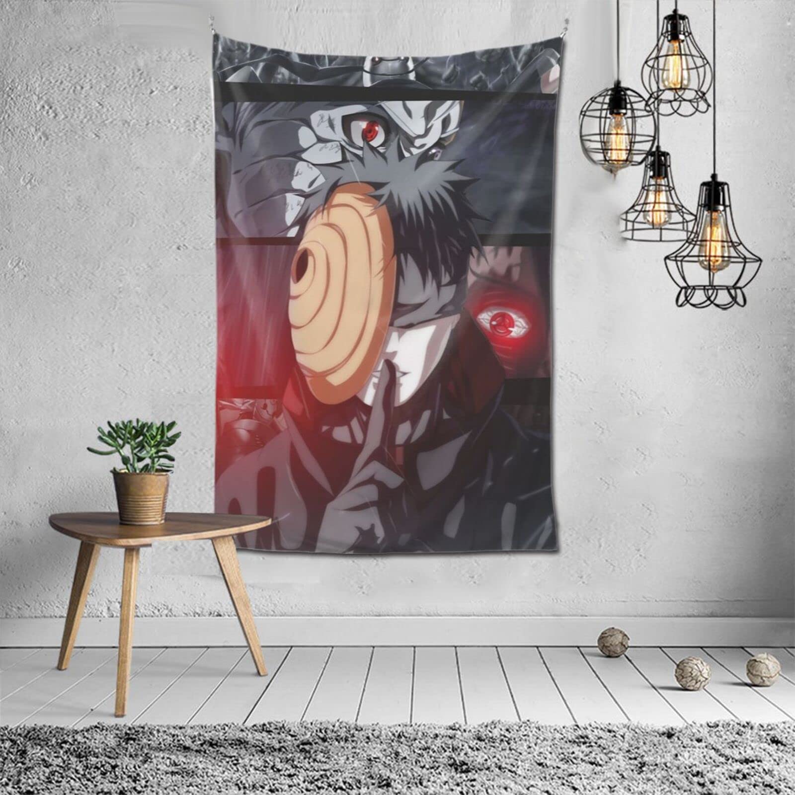 Xuanyang Obito 3D Anime Tapestry Wall Hanging - 60x40in Large Anime Poster for Kids Bedroom Decor, Home Wall Art, Unique Gift for Anime Fans - Perfect for Gaming Rooms, Dorm Decor & Anime Themed Parties